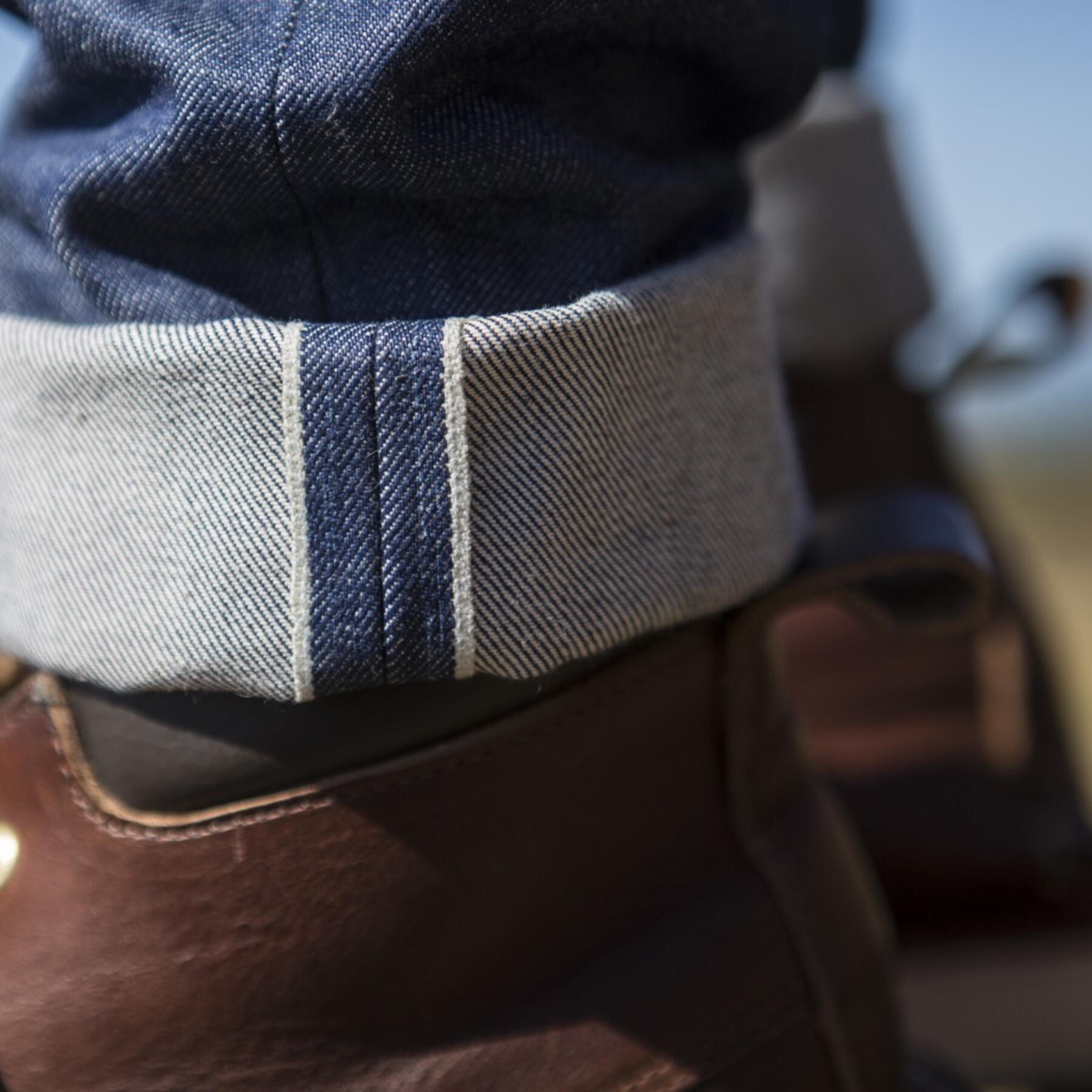 gustin #290 cone natural indigo