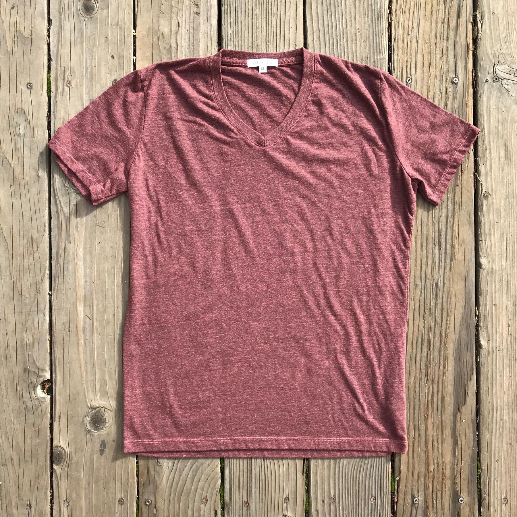 gustin usa heather v-neck t-shirt 8 pack