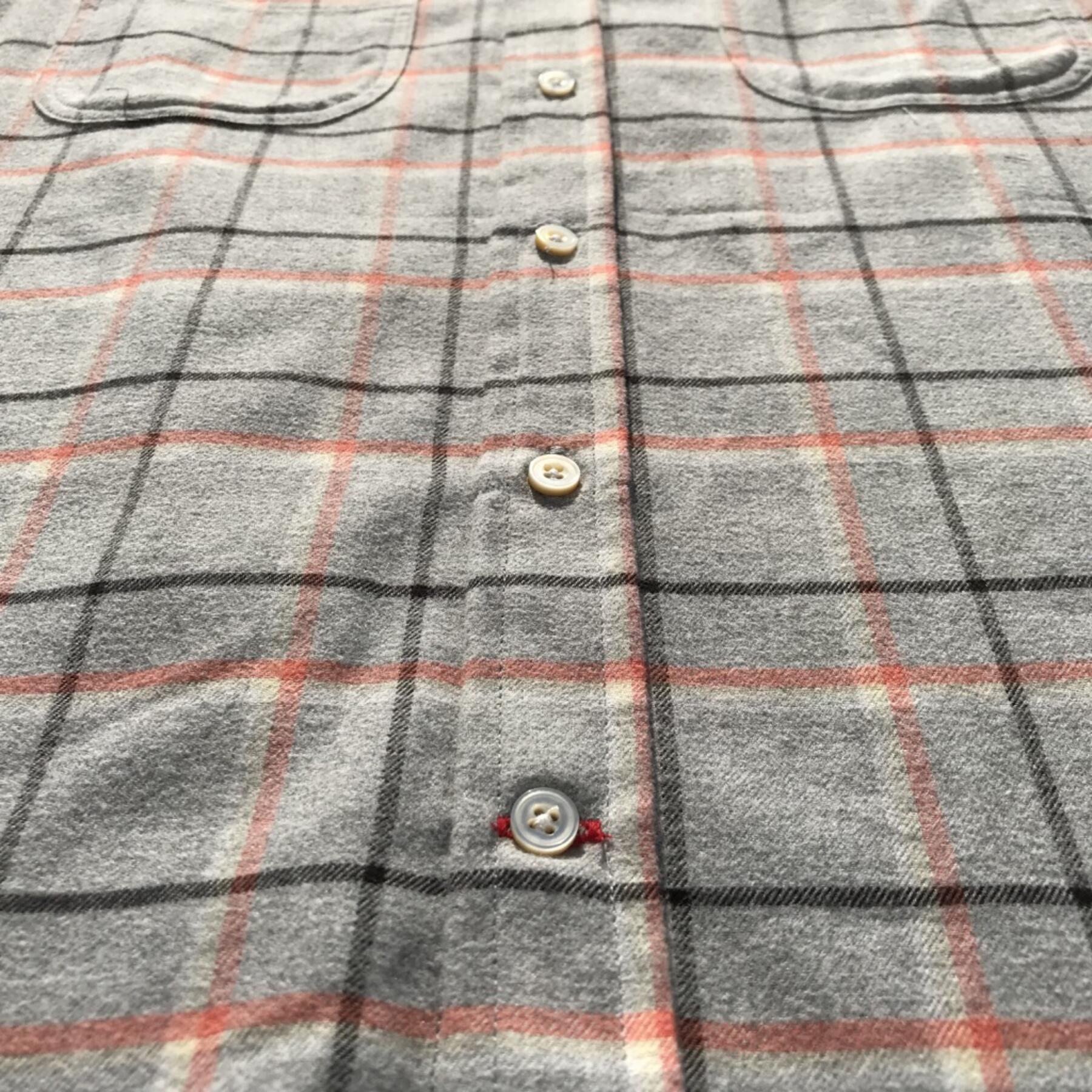 gustin #559 stone orange flannel