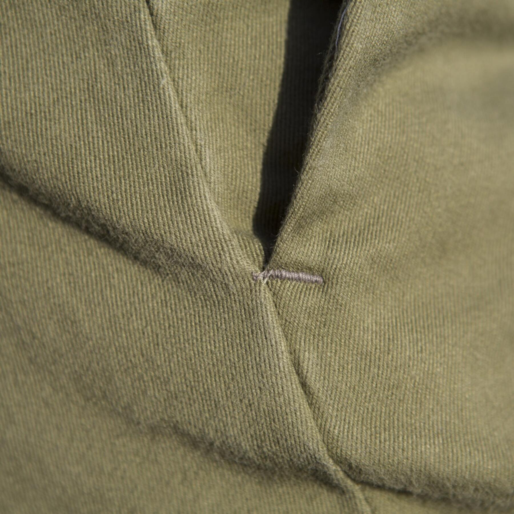 gustin #160 olive wool blend chinos