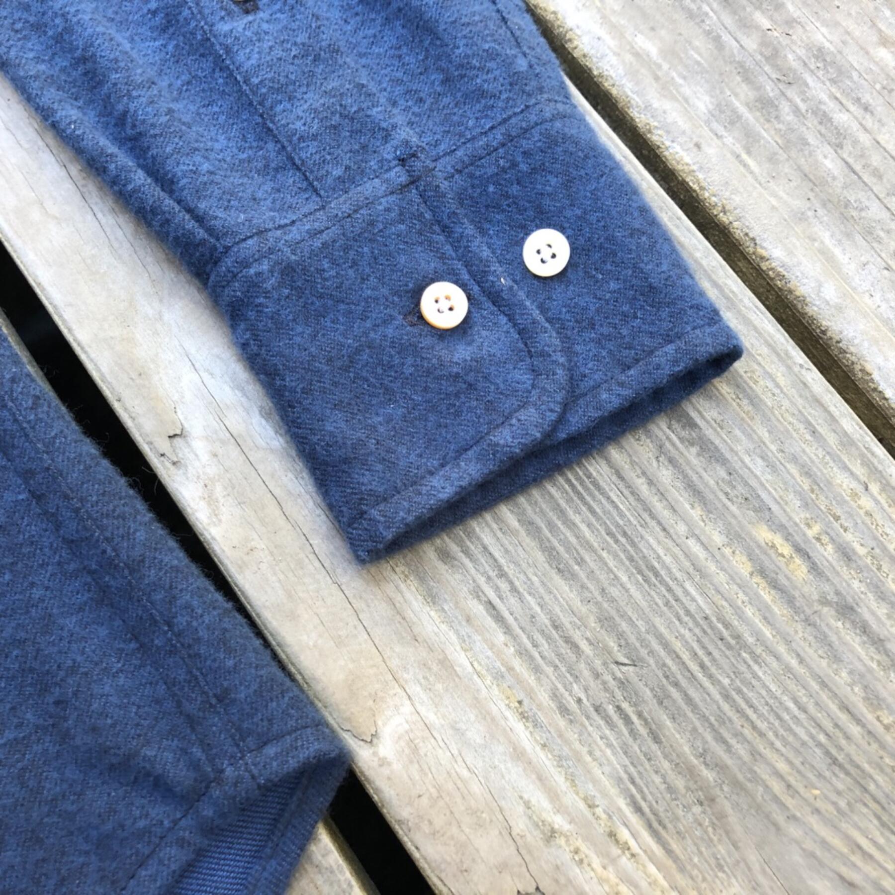 gustin #564 cobaltxblack flannel