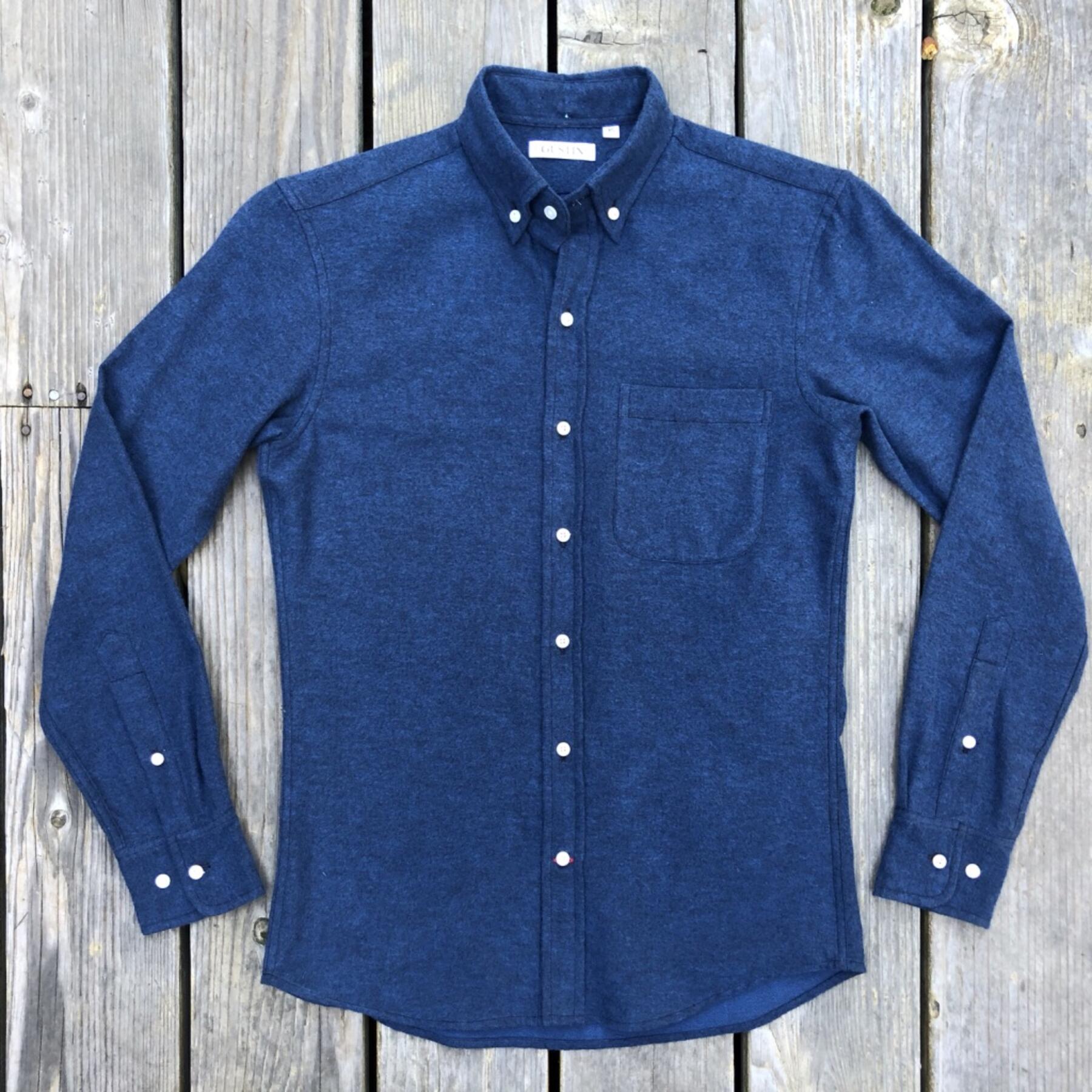 gustin #564 cobaltxblack flannel
