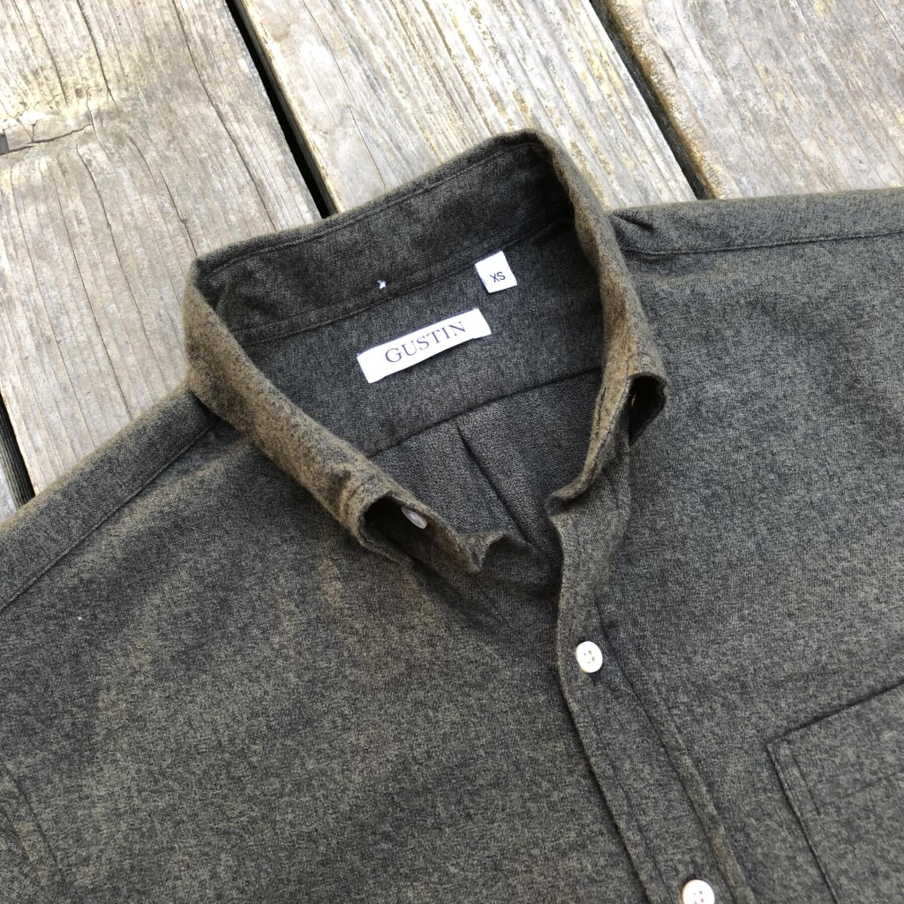 gustin #565 olivexblack flannel