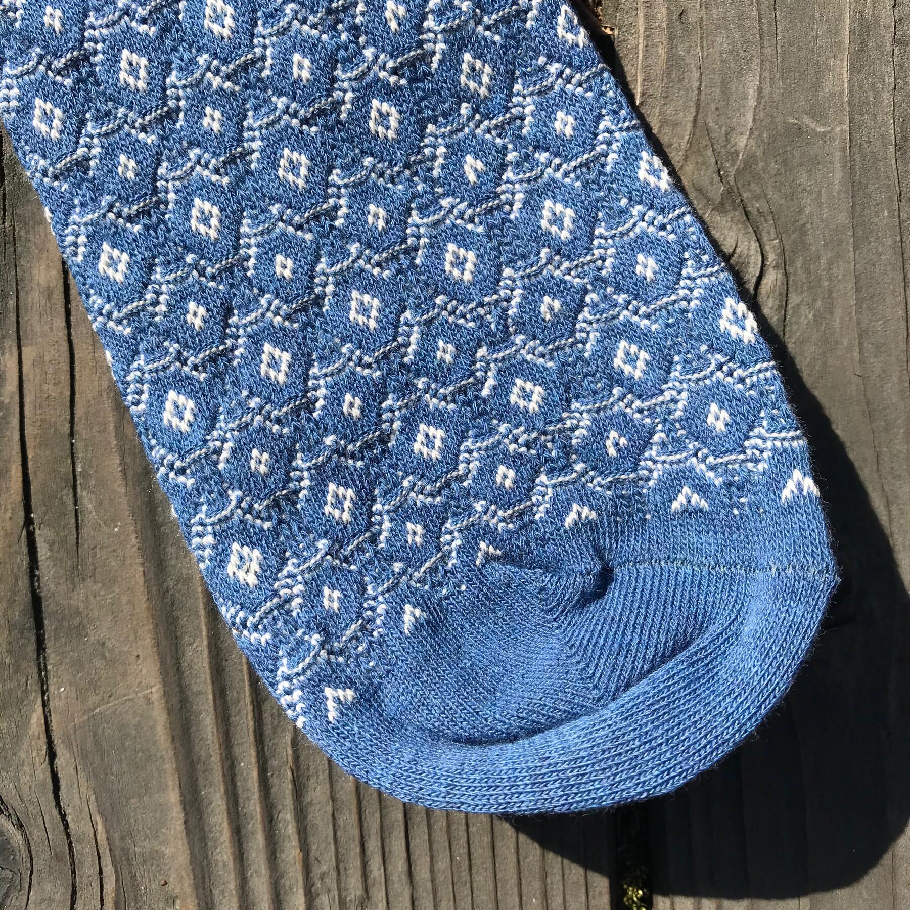 gustin japan diamond jacquard sock 2pk