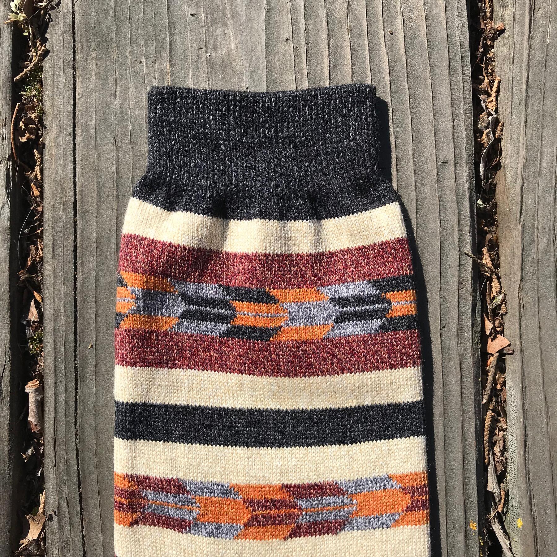 gustin japan arrow stripe sock 2pk