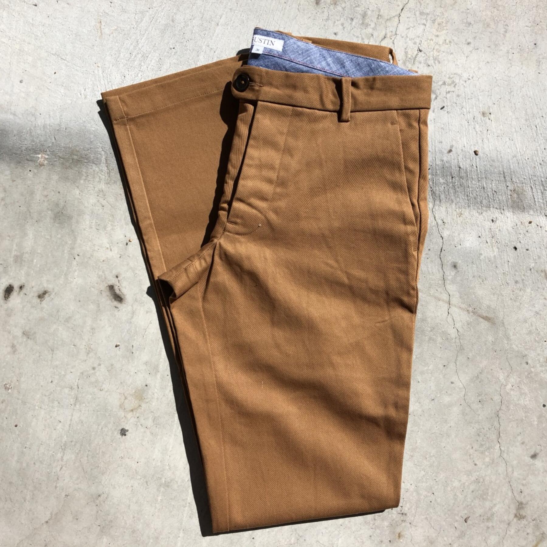gustin #157 american gold brown chinos