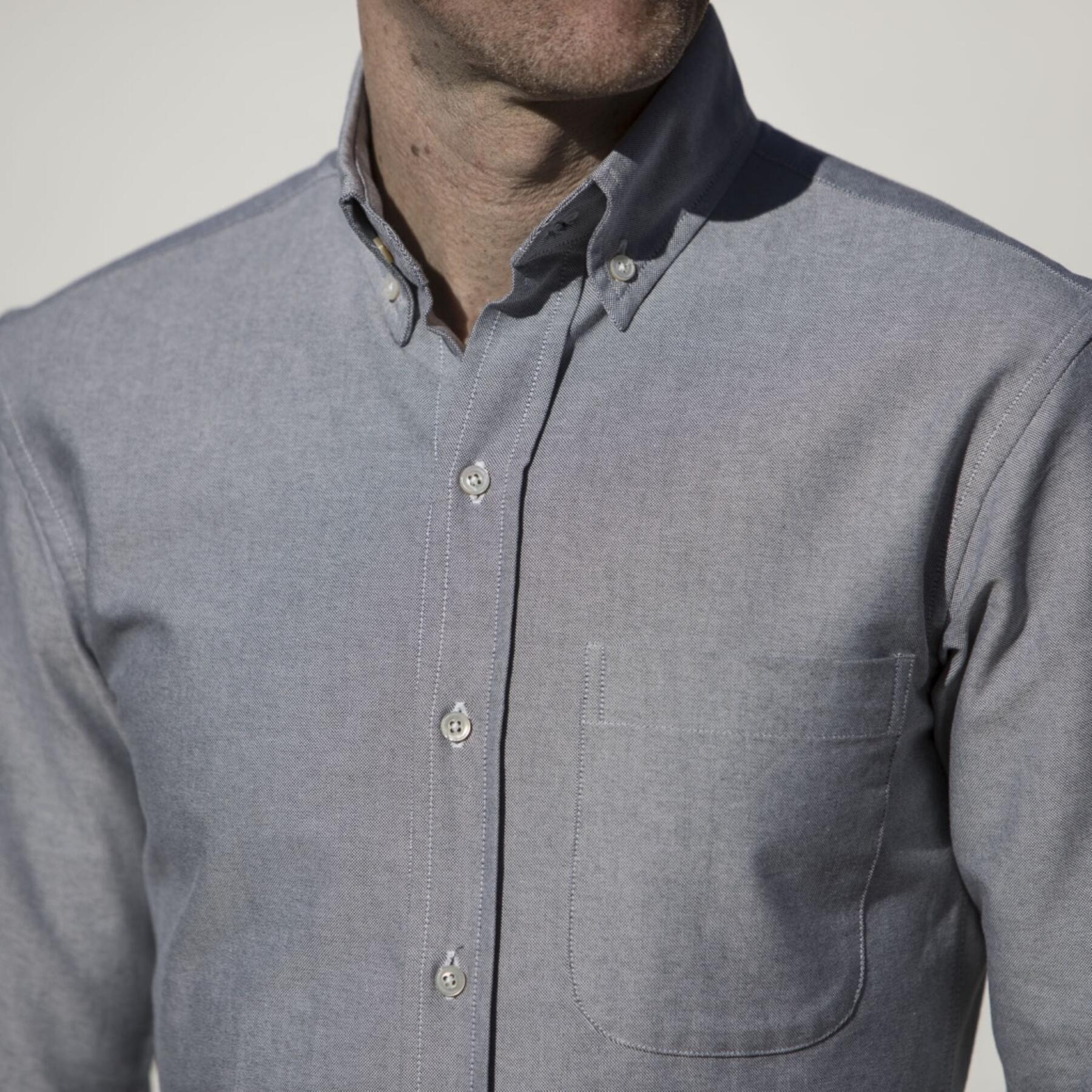 gustin #6 japan charcoal oxford