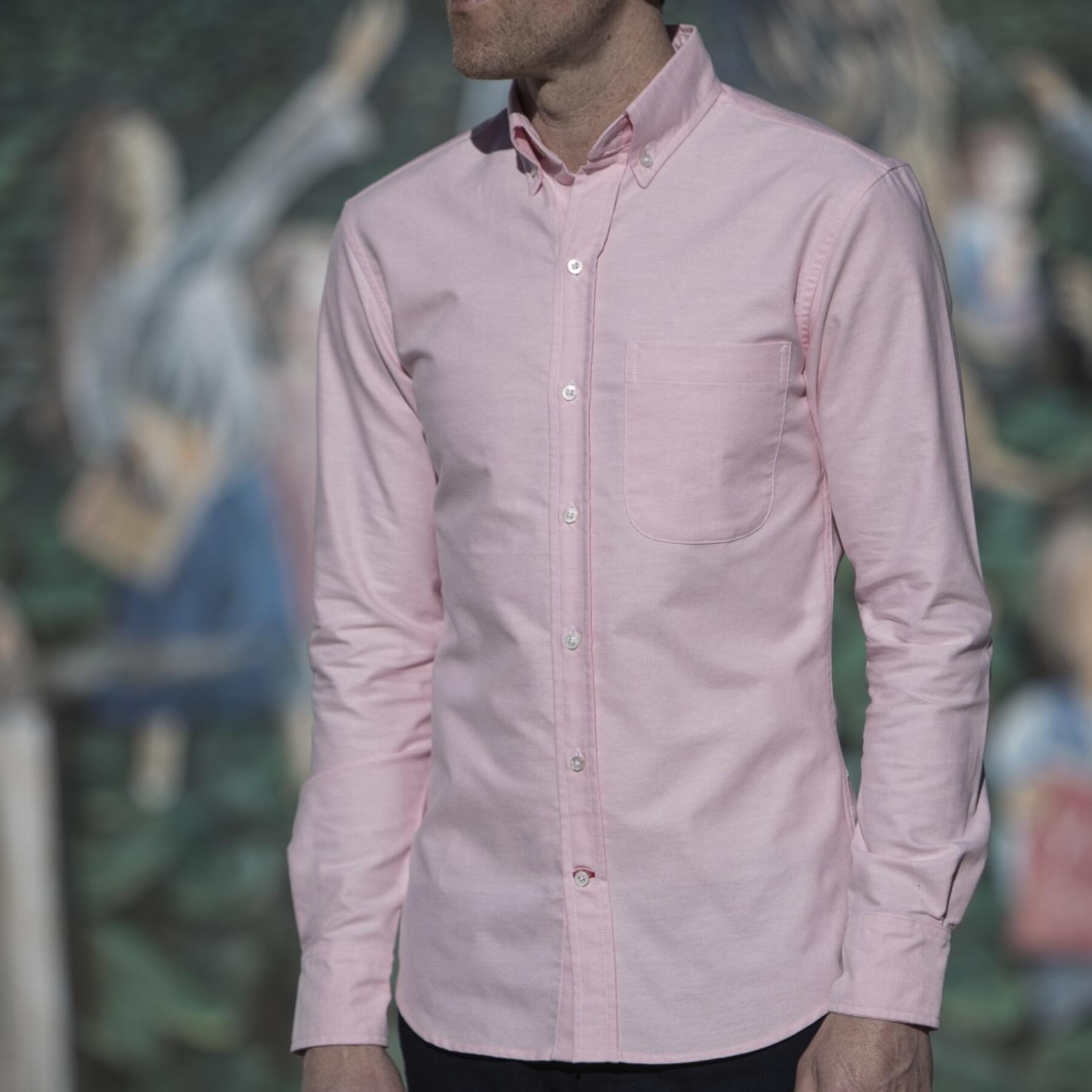 gustin #570 japan pink oxford