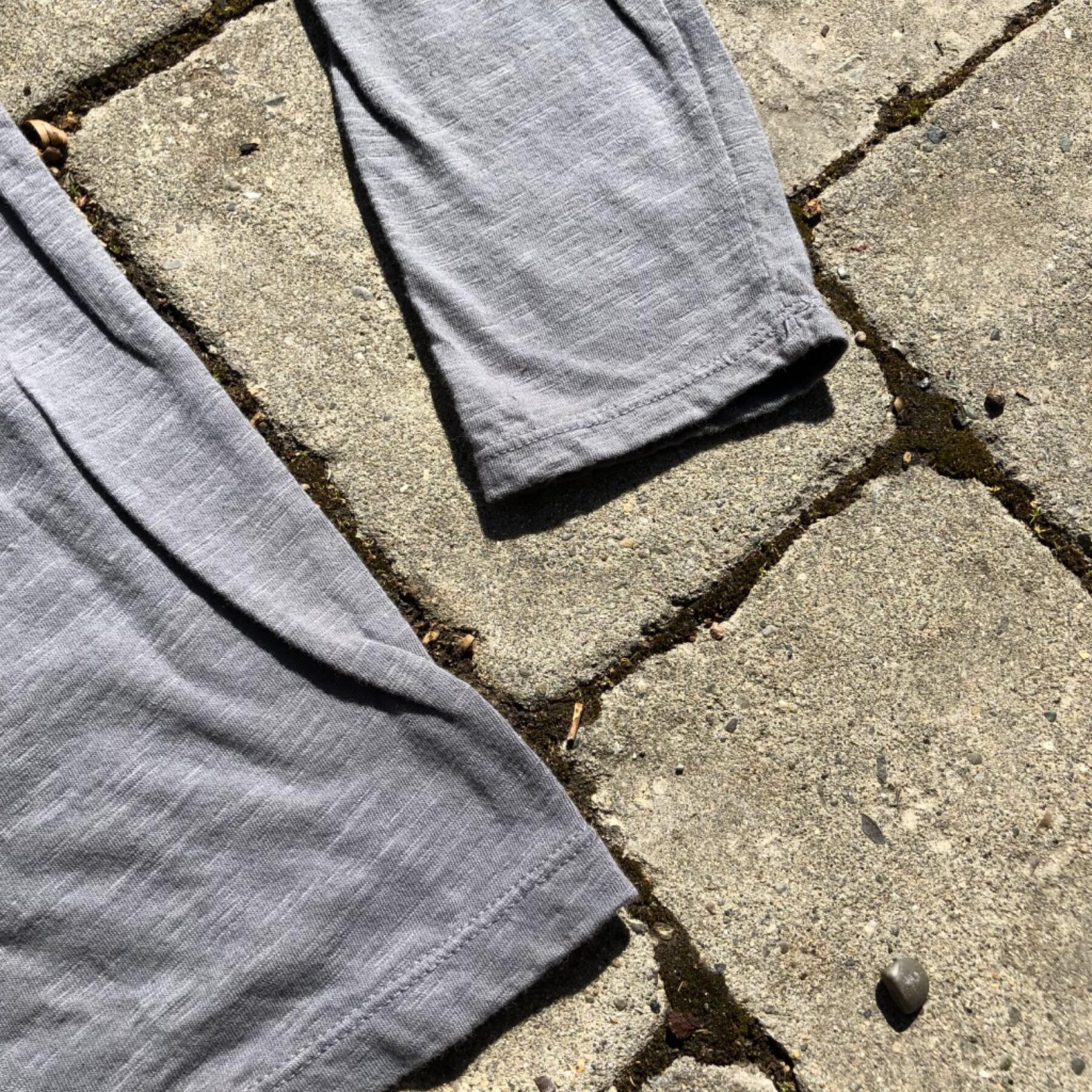 gustin superlight slub hoodie - silver