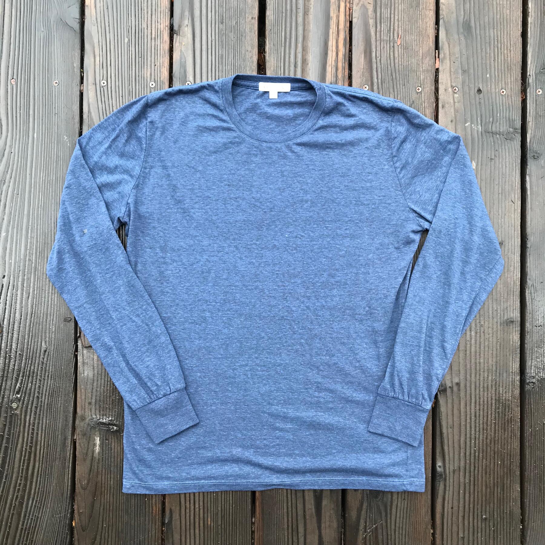 gustin usa heather long sleeve t-shirt 10pk