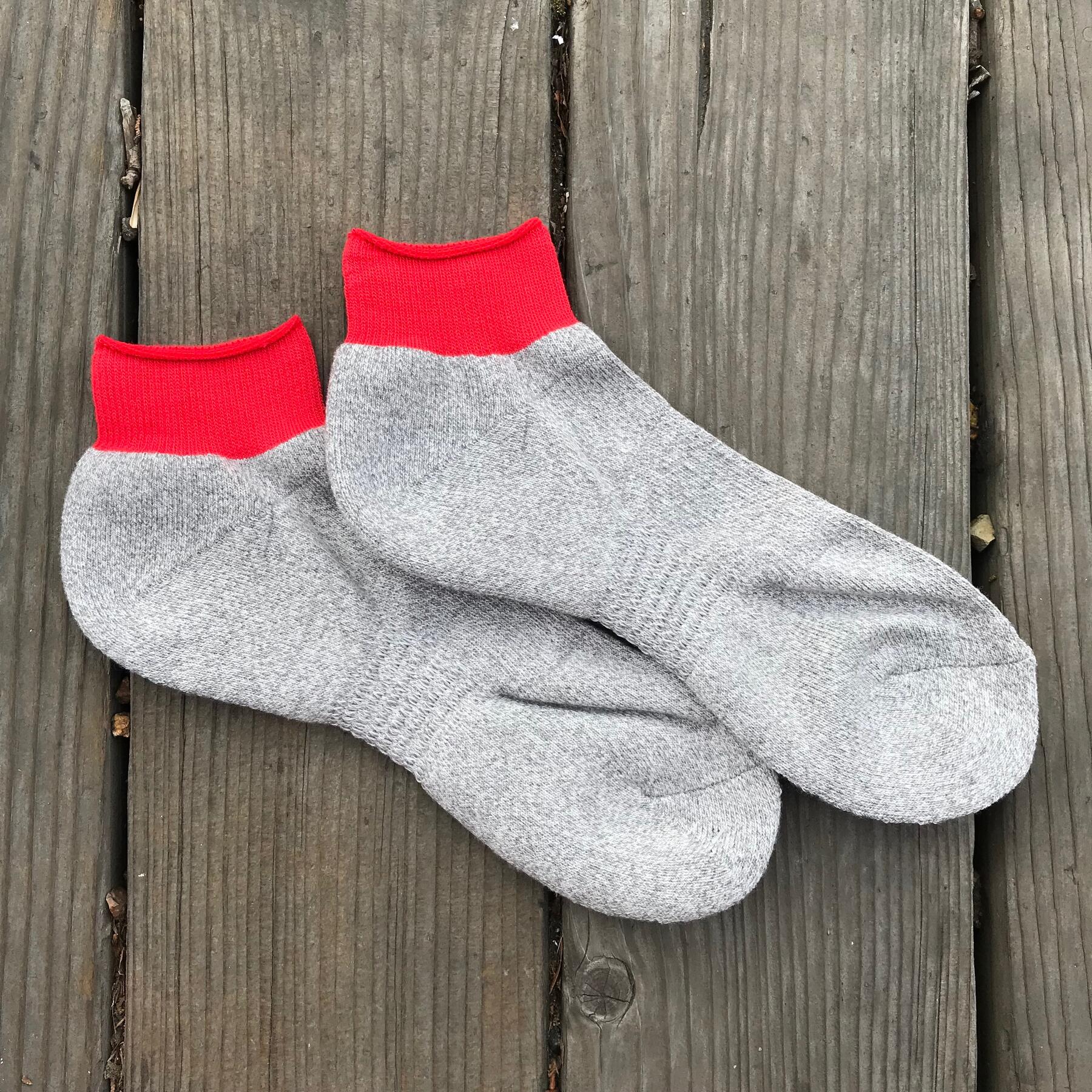 gustin japan pile ankle sock 4pk