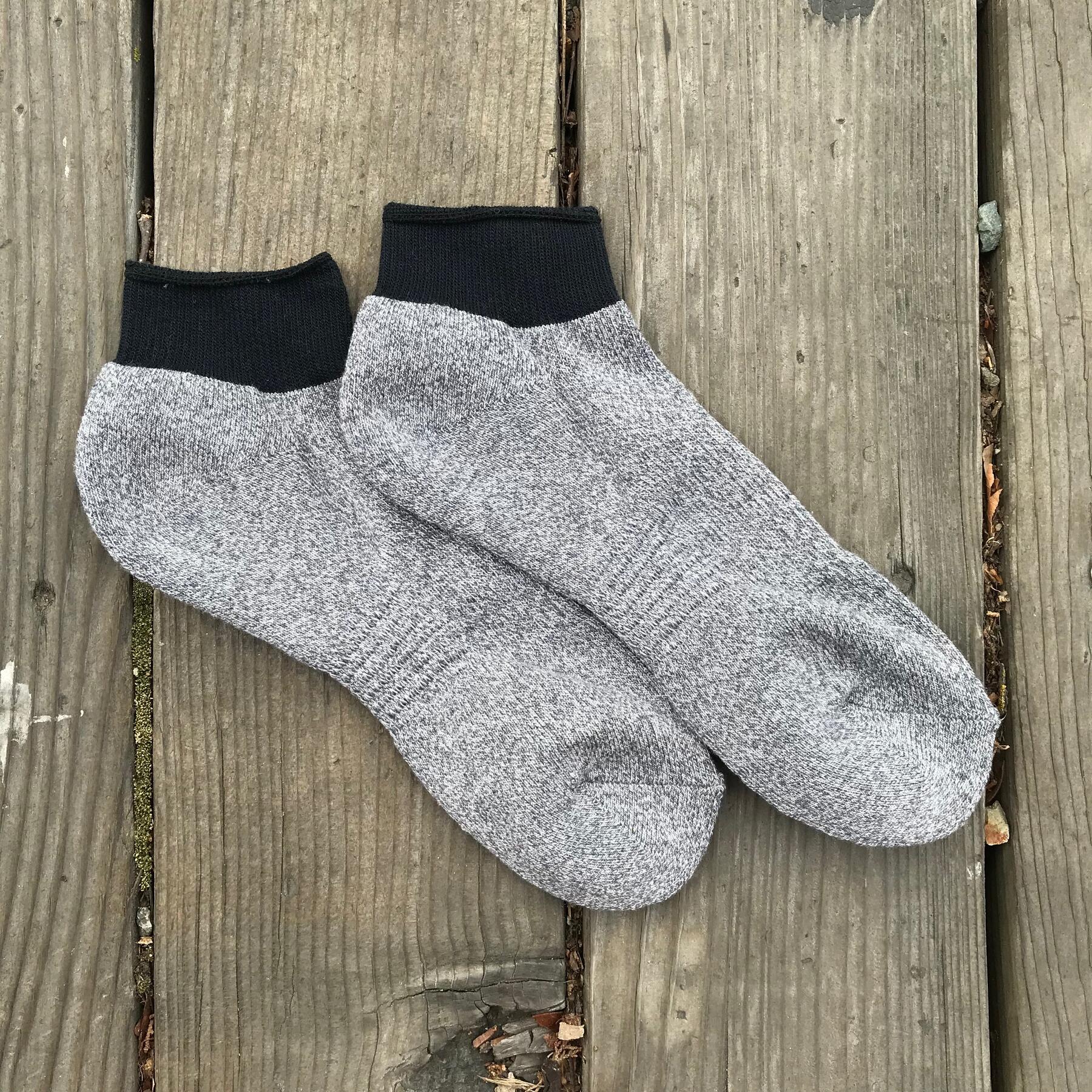 gustin japan pile ankle sock 4pk
