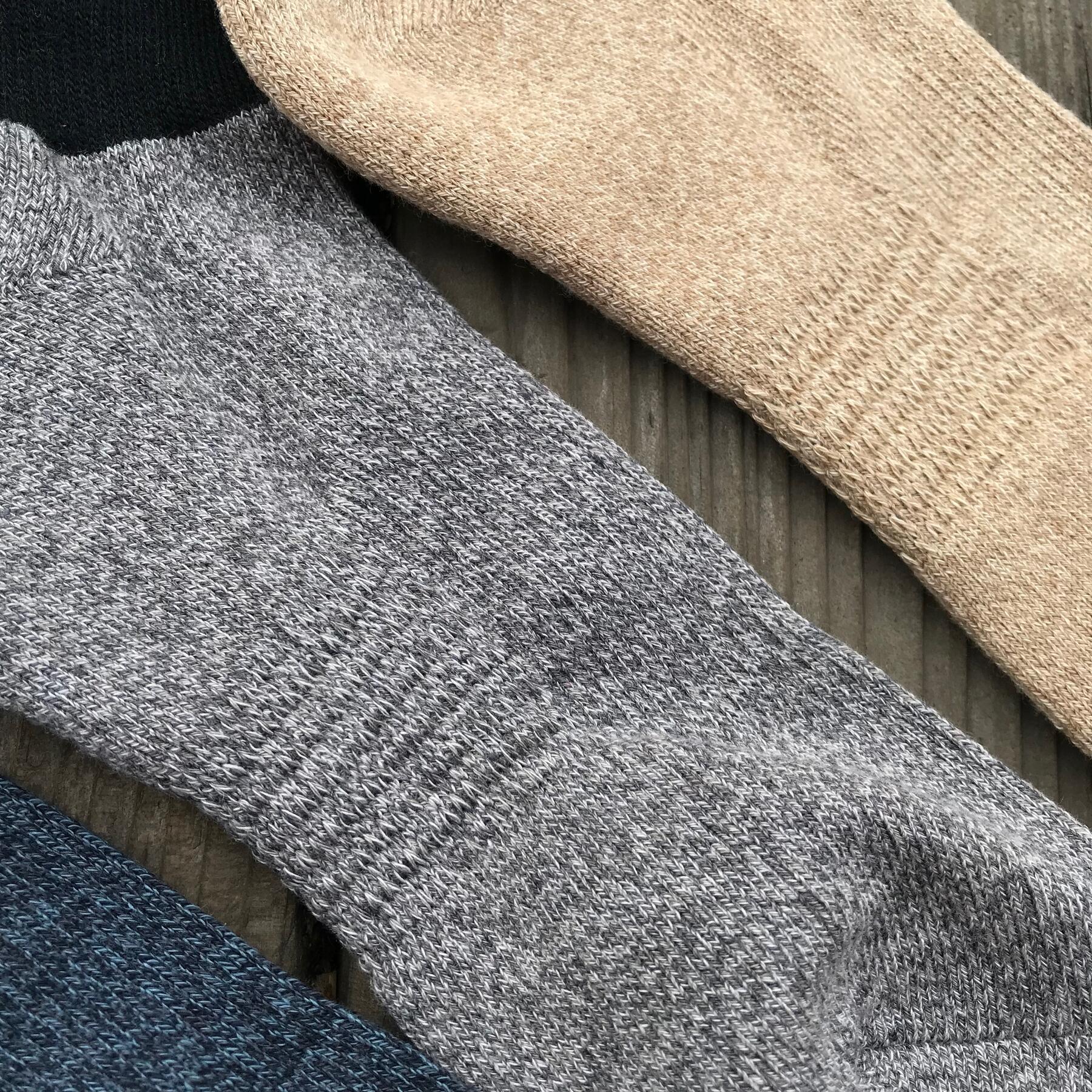gustin japan pile ankle sock 4pk