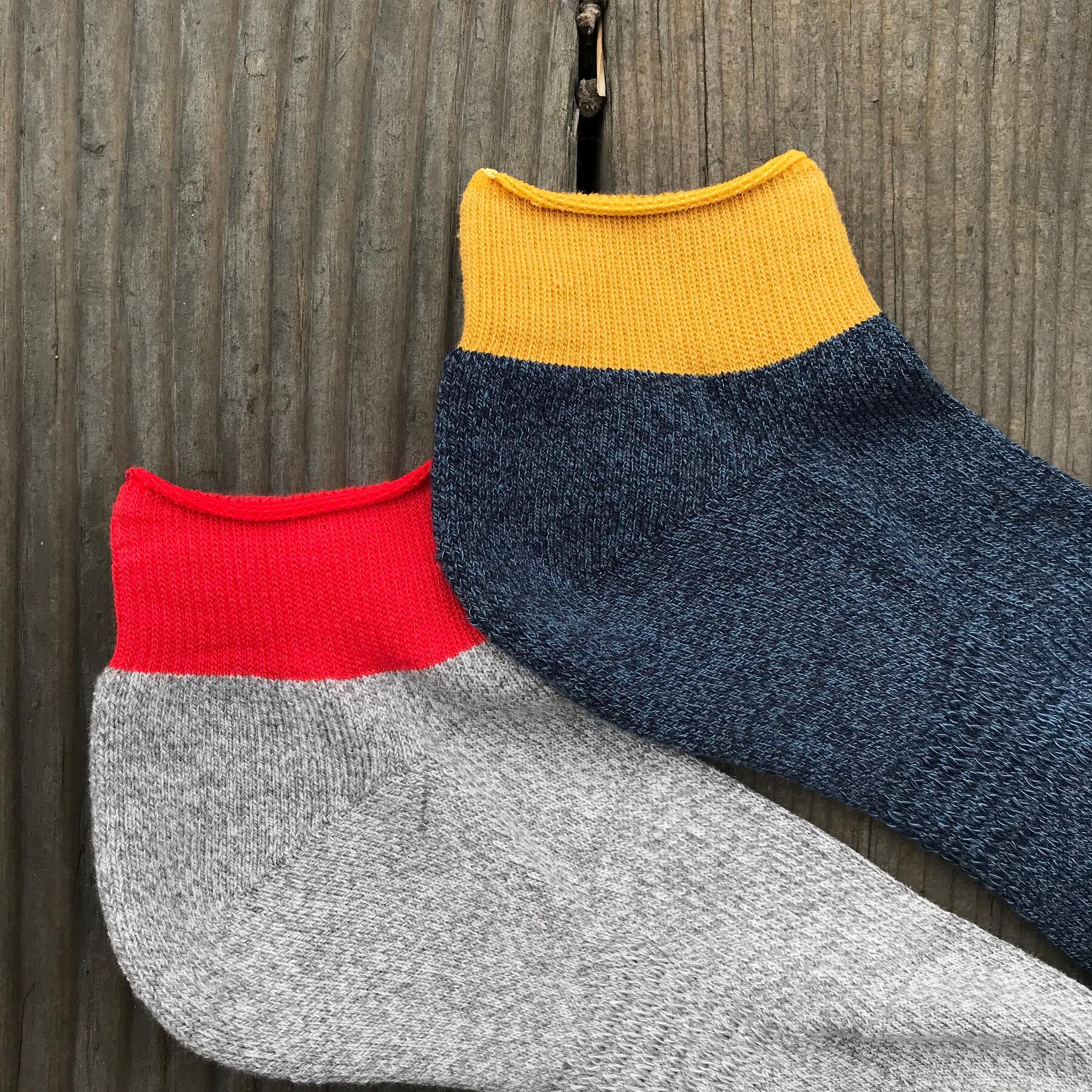 gustin japan pile ankle sock 4pk