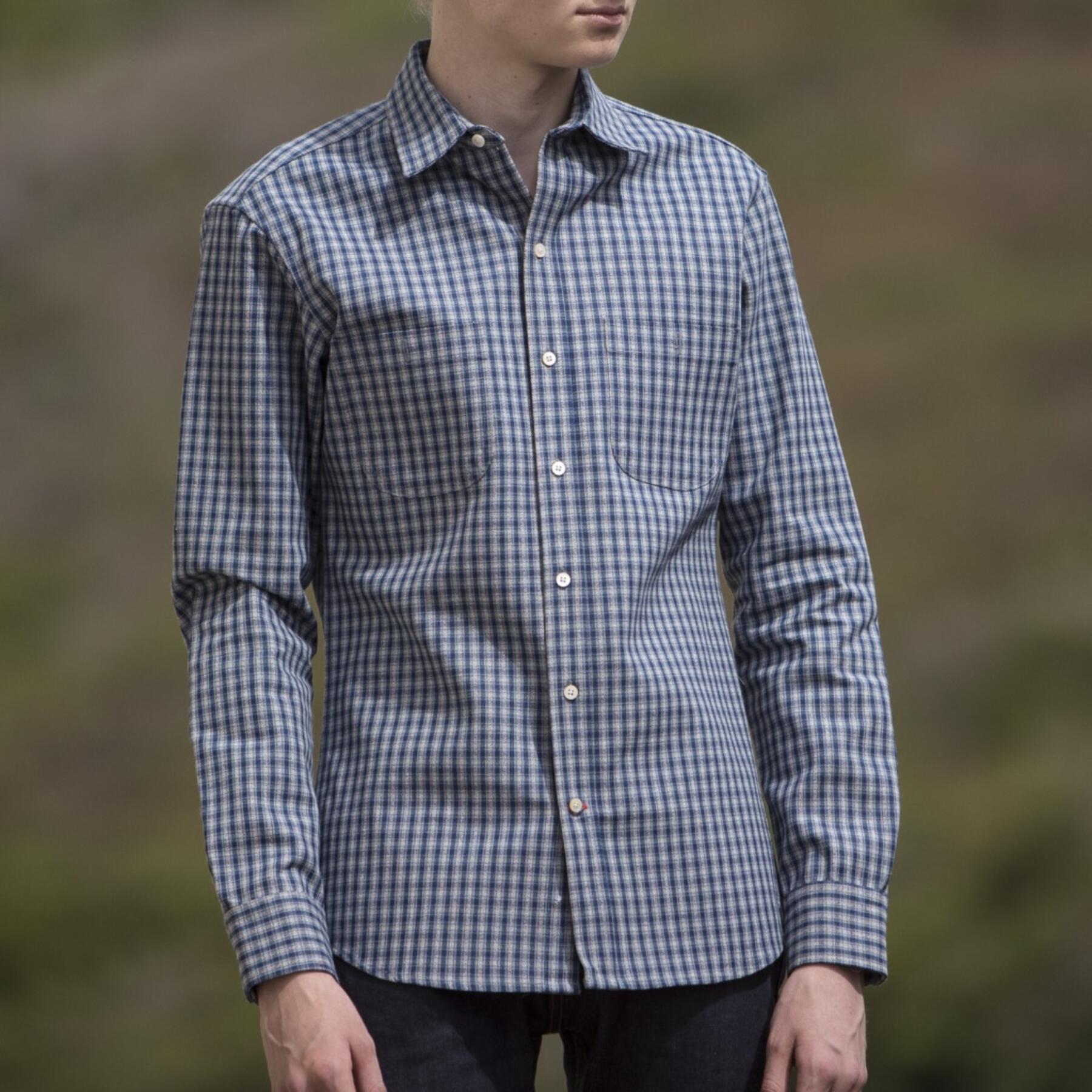 gustin #572 american superheavy indigo plaid
