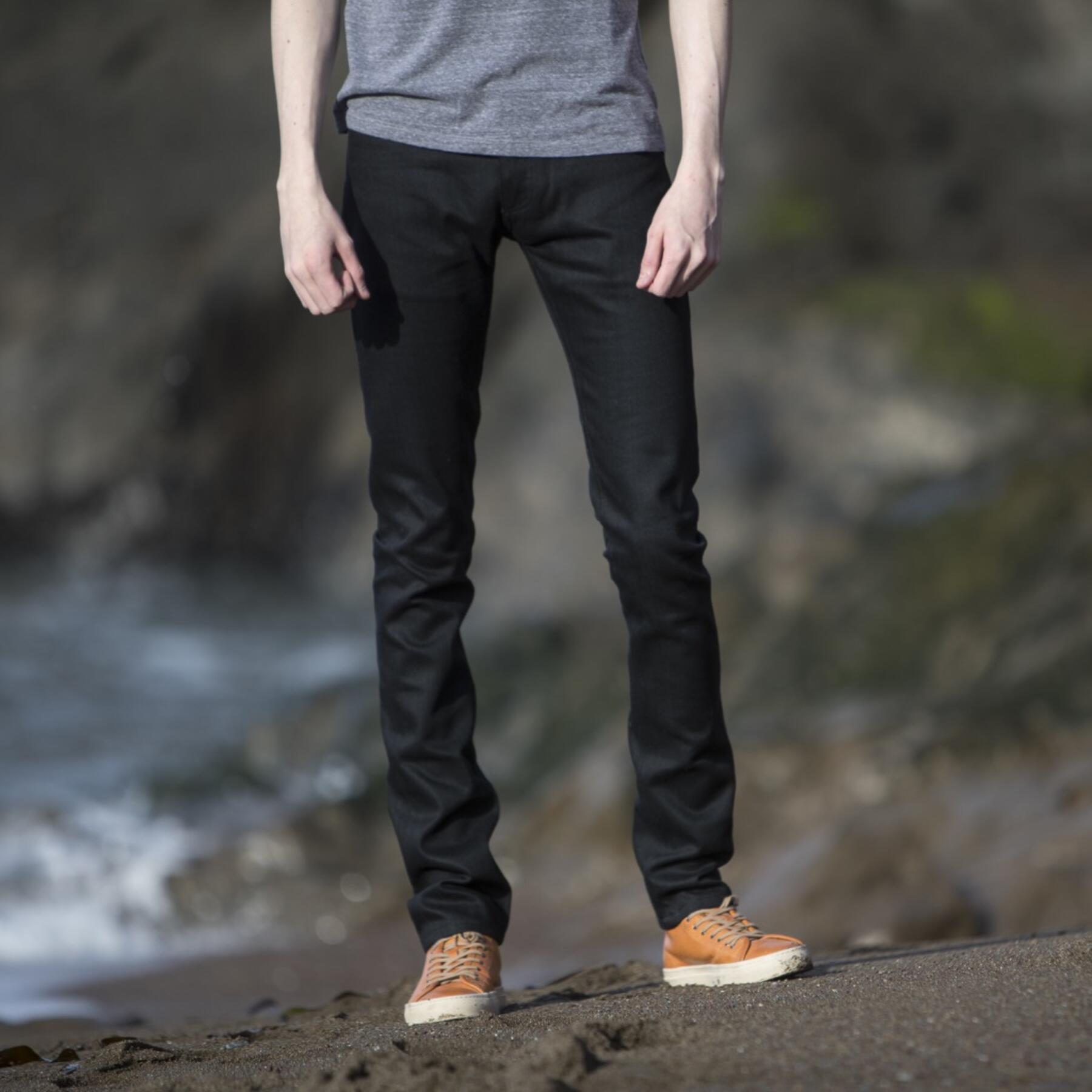 gustin #286 black x black stretch