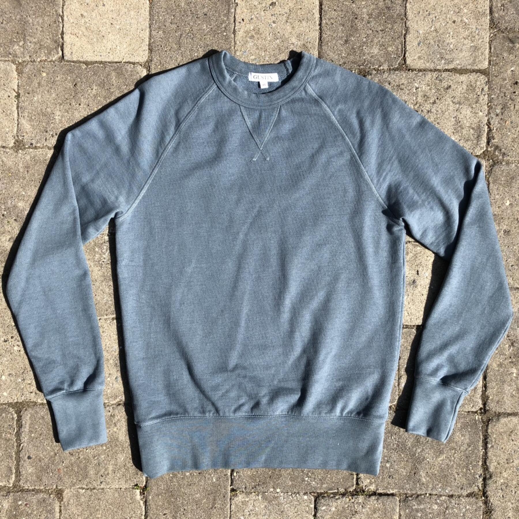 gustin vintage dye sweatshirt - ocean
