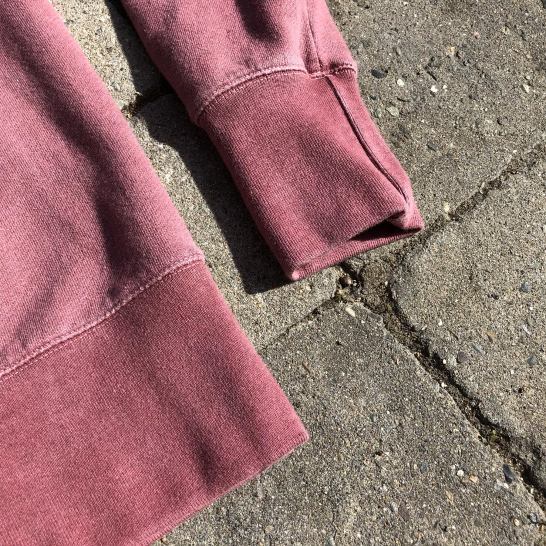 gustin vintage dye sweatshirt - red