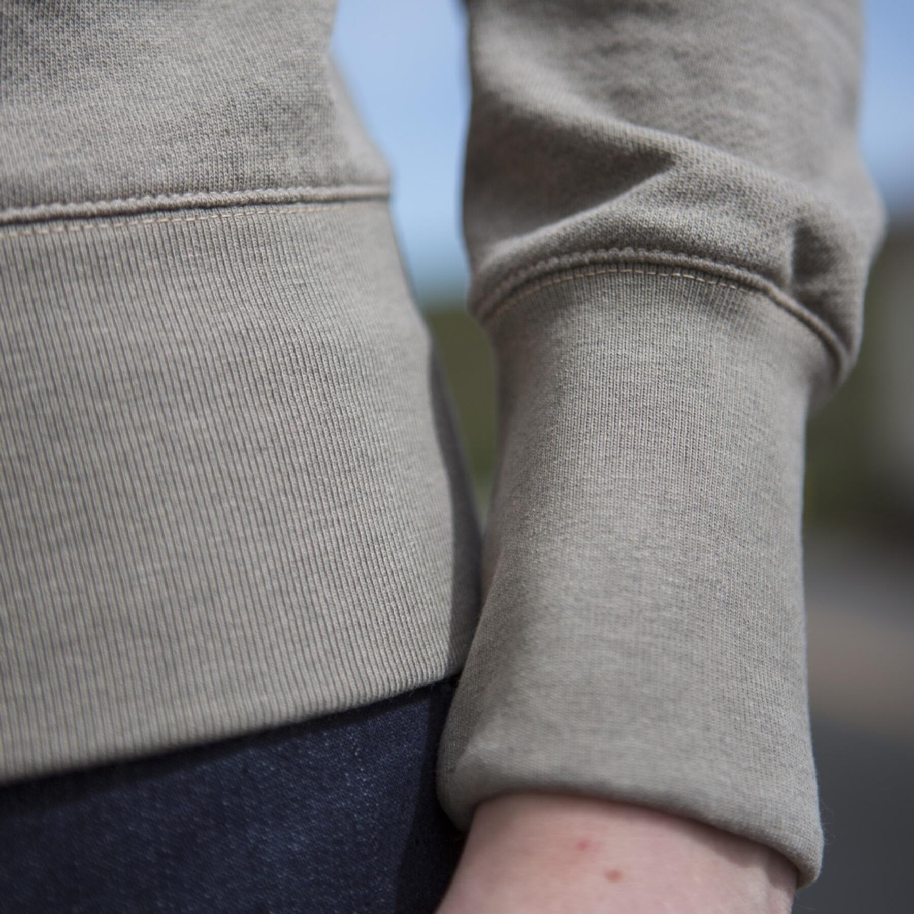 gustin vintage dye sweatshirt - moss