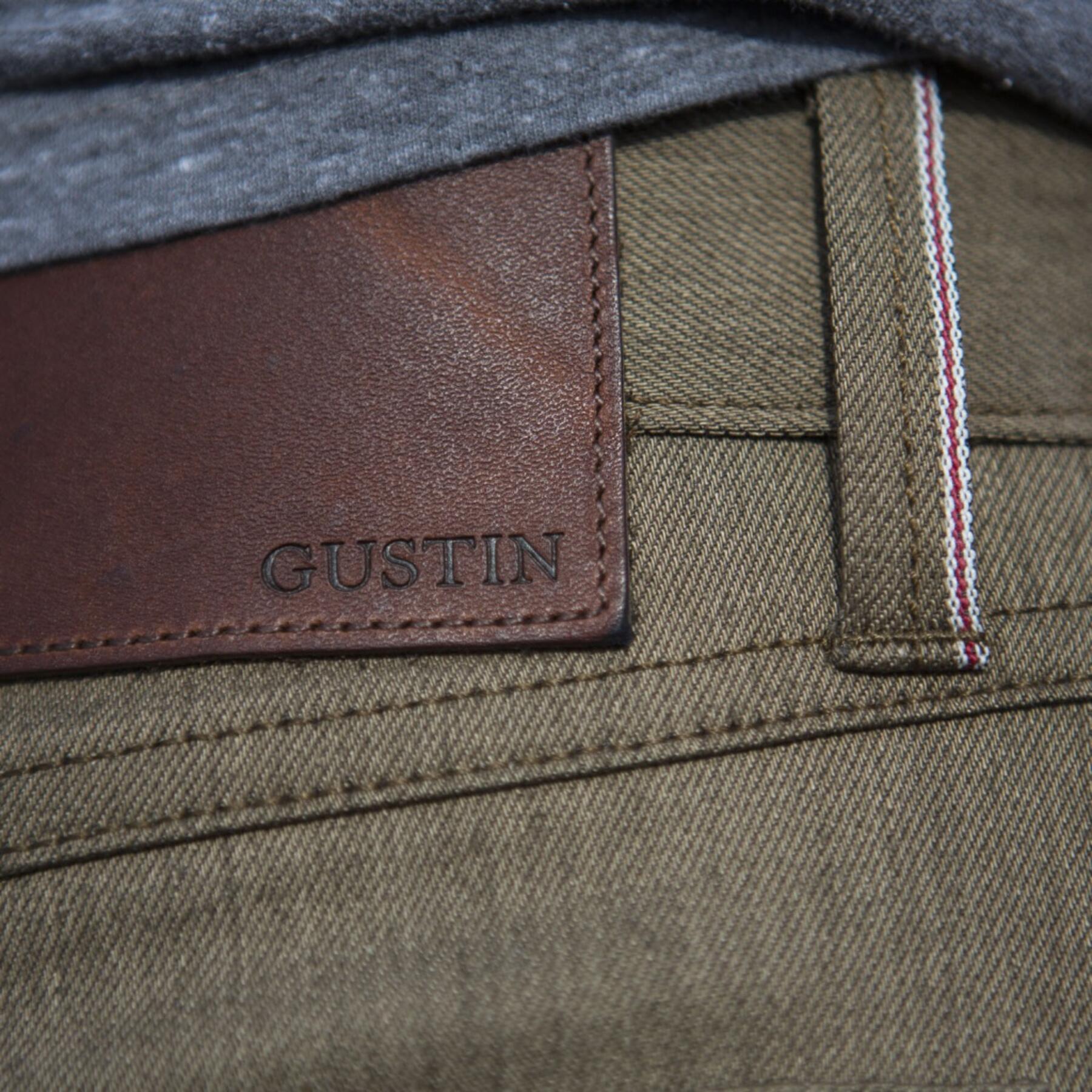 gustin #381 brownxblack stretch