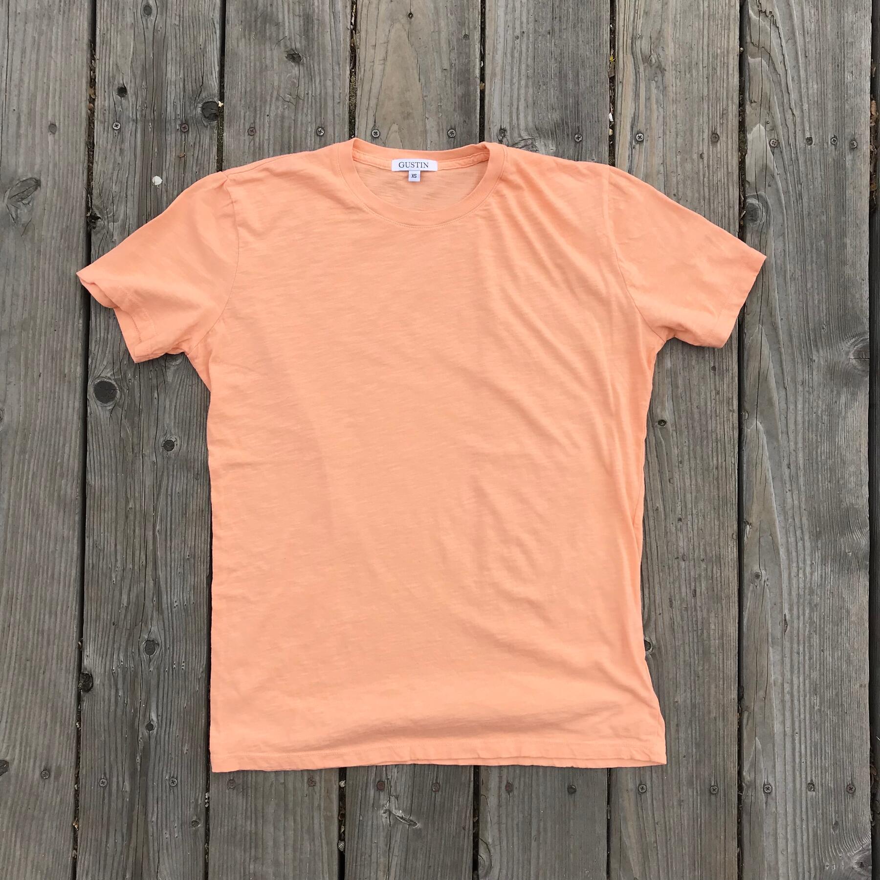gustin slub cotton t-shirt 3pk (blush, peach, sky blue)