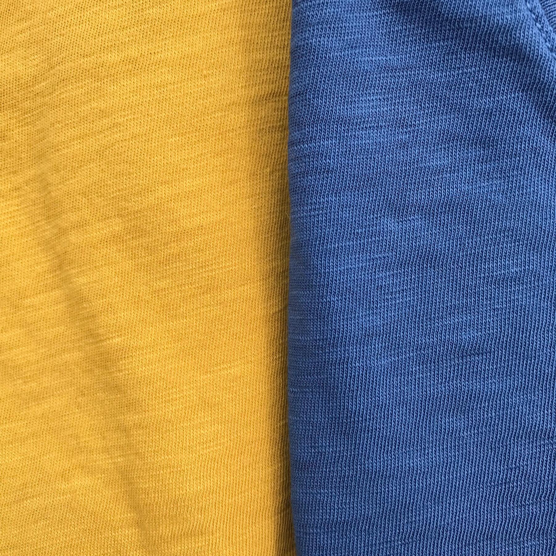 gustin slub cotton t-shirt 3pk (crimson, gold, faded blue)