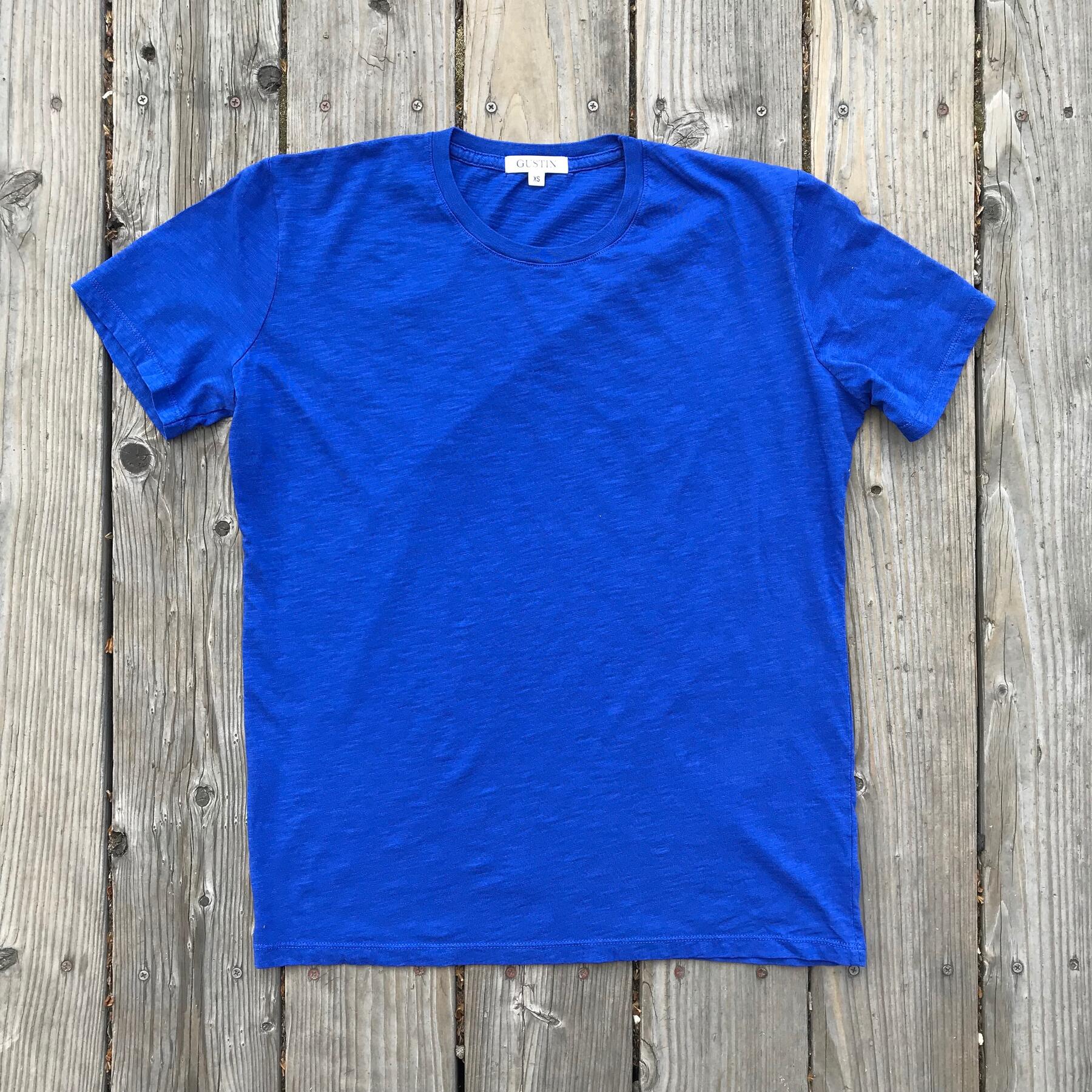 gustin slub cotton t-shirt 3pk (fern green, orange, royal blue)