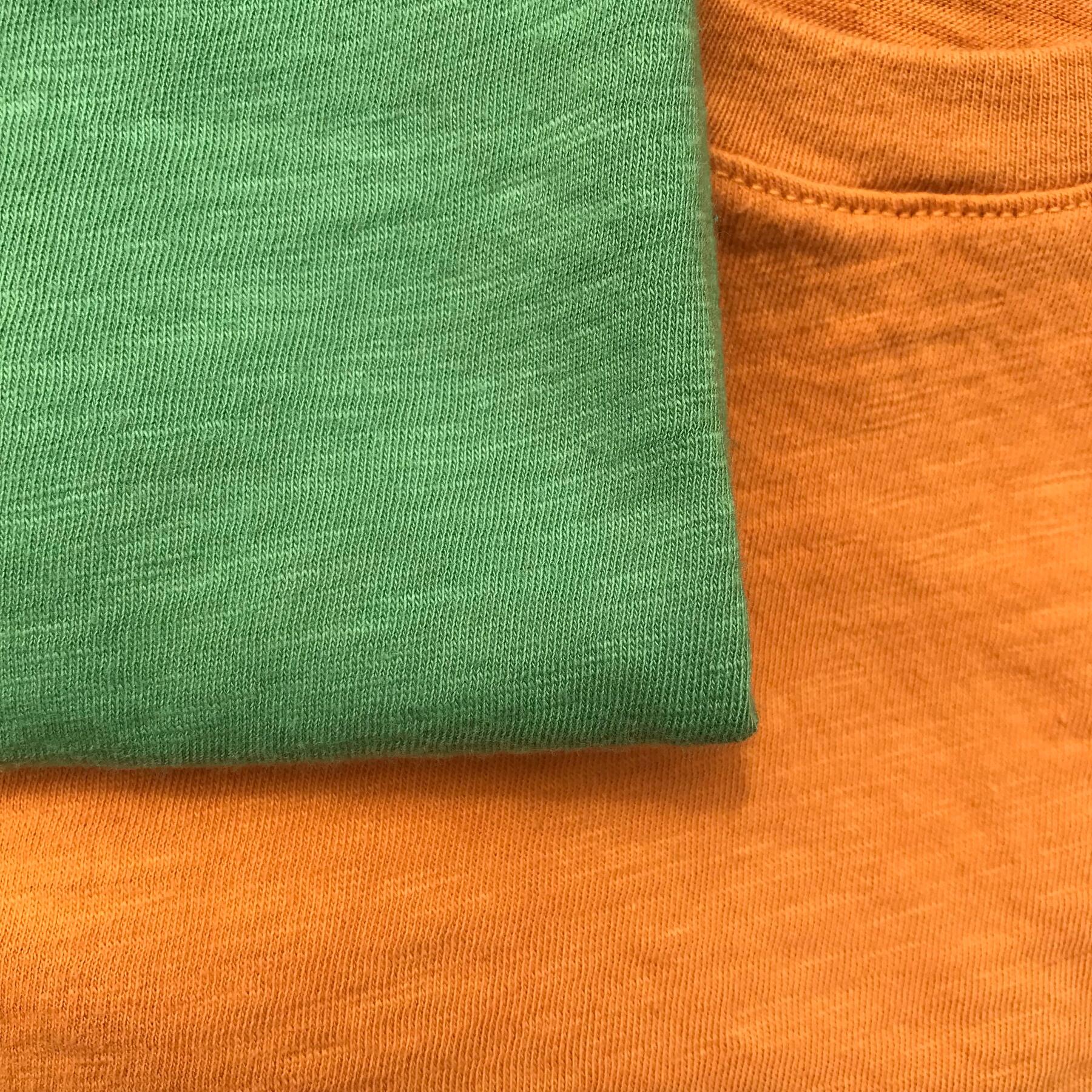 gustin slub cotton t-shirt 3pk (fern green, orange, royal blue)