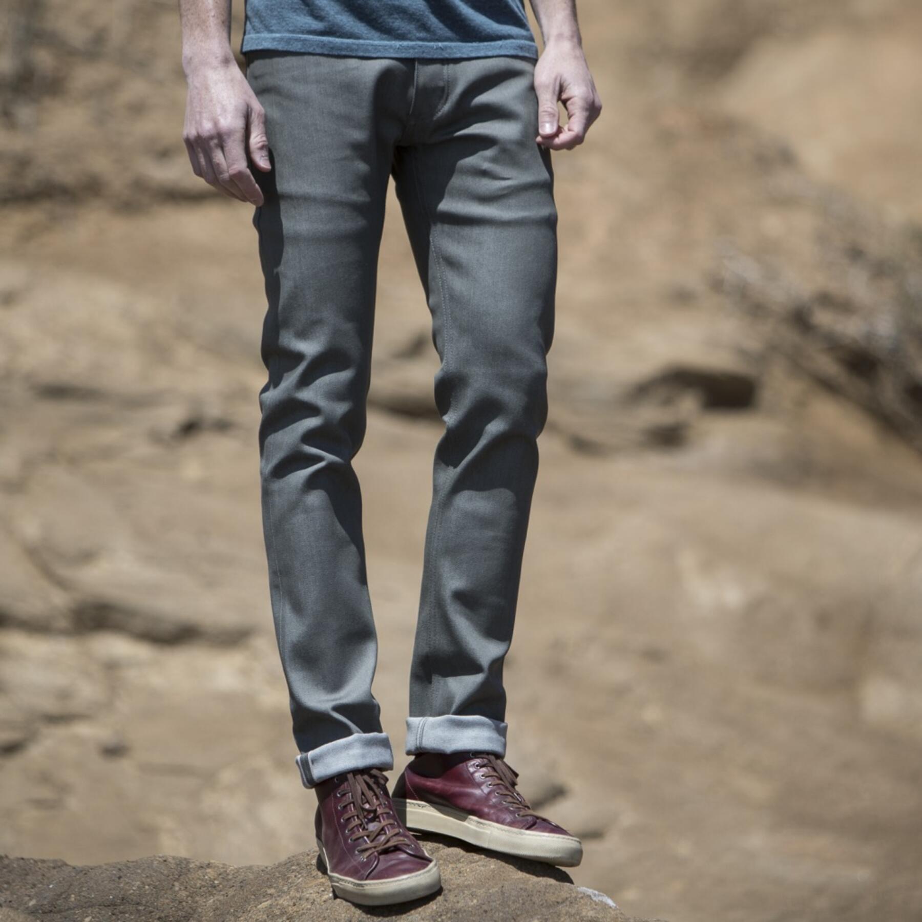 gustin #383 japan olive stone stretch