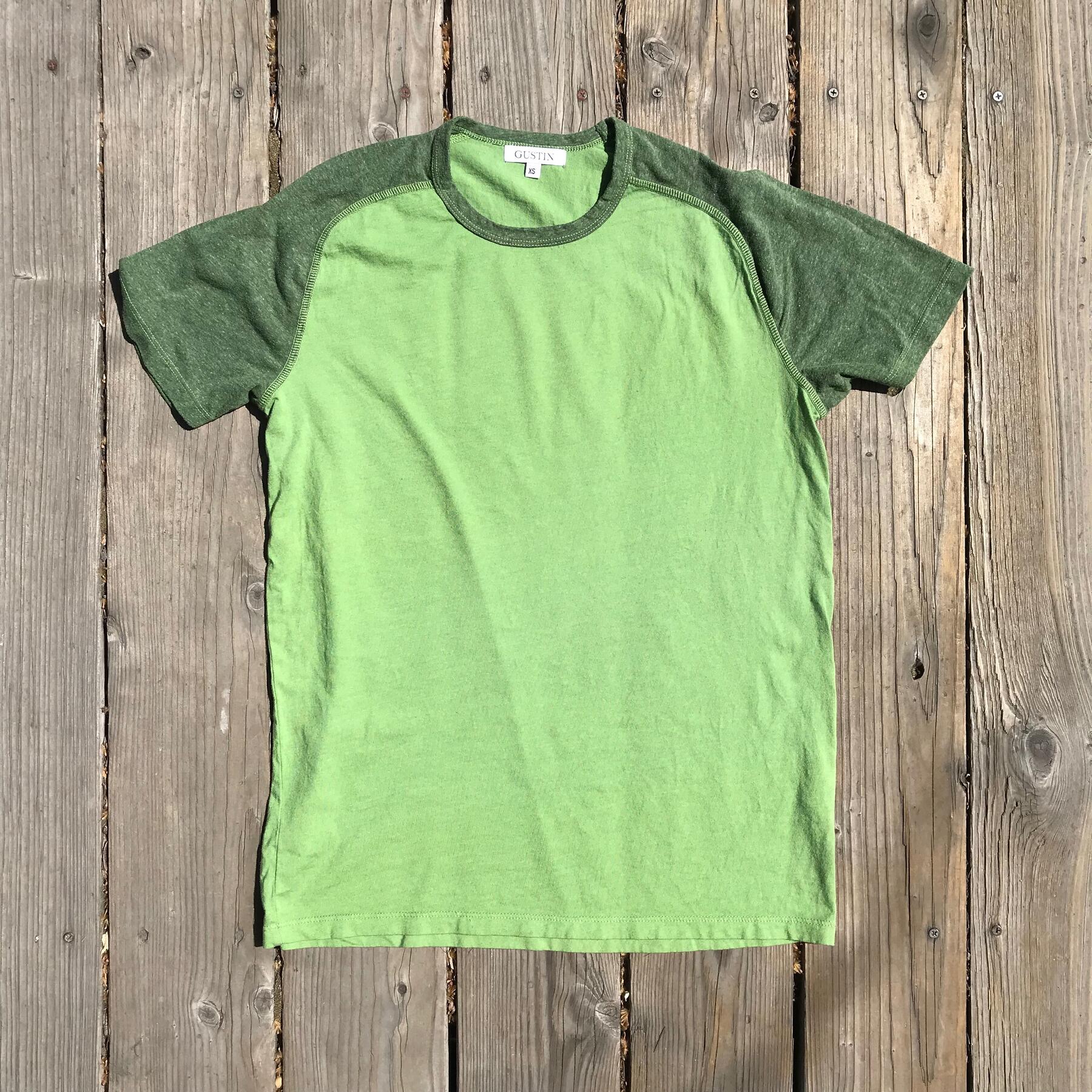 gustin raglan t-shirt 2pk (fern green, royal blue)