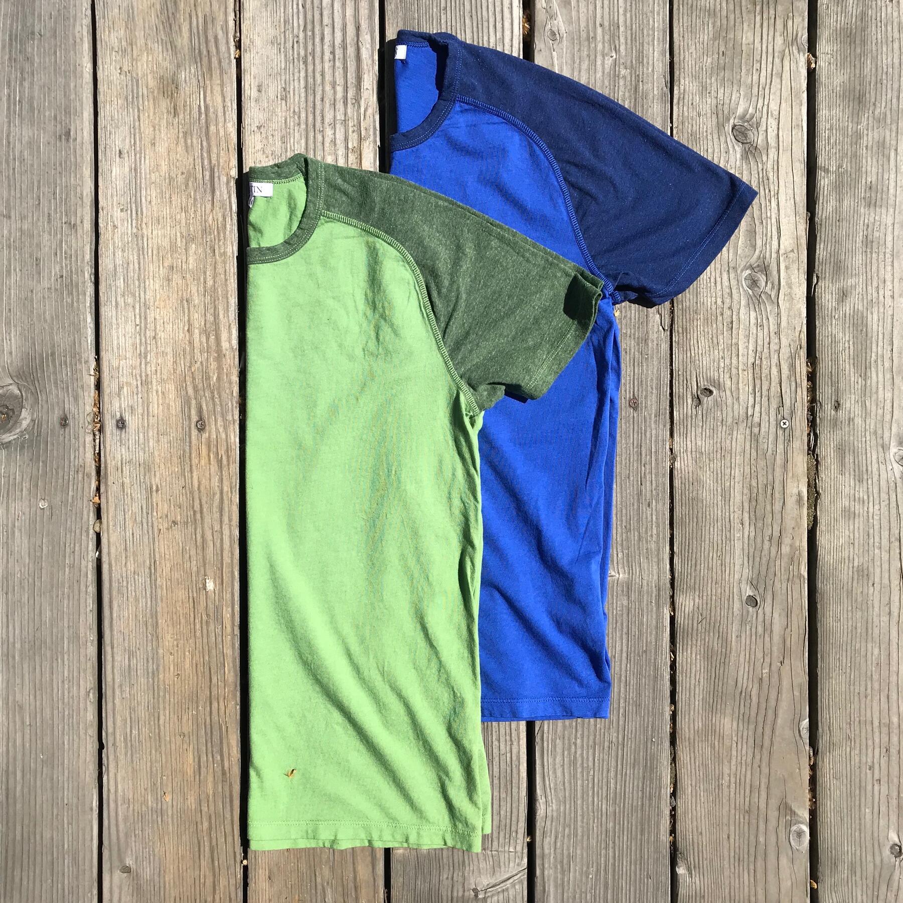gustin raglan t-shirt 2pk (fern green, royal blue)