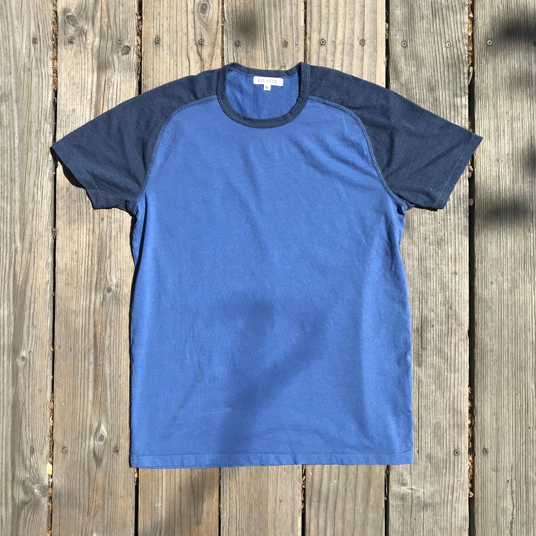gustin raglan t-shirt 2pk (tierra, faded blue)