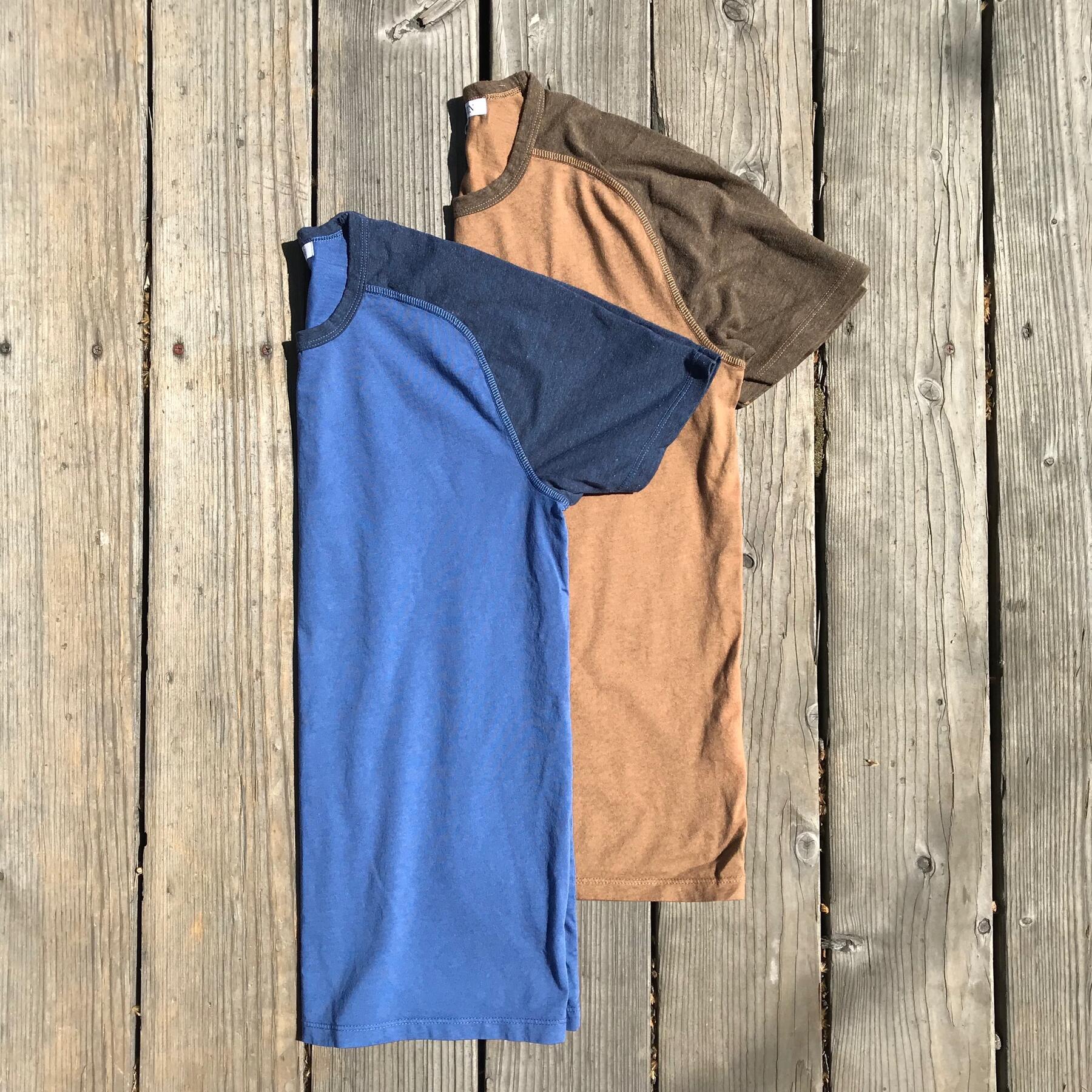 gustin raglan t-shirt 2pk (tierra, faded blue)