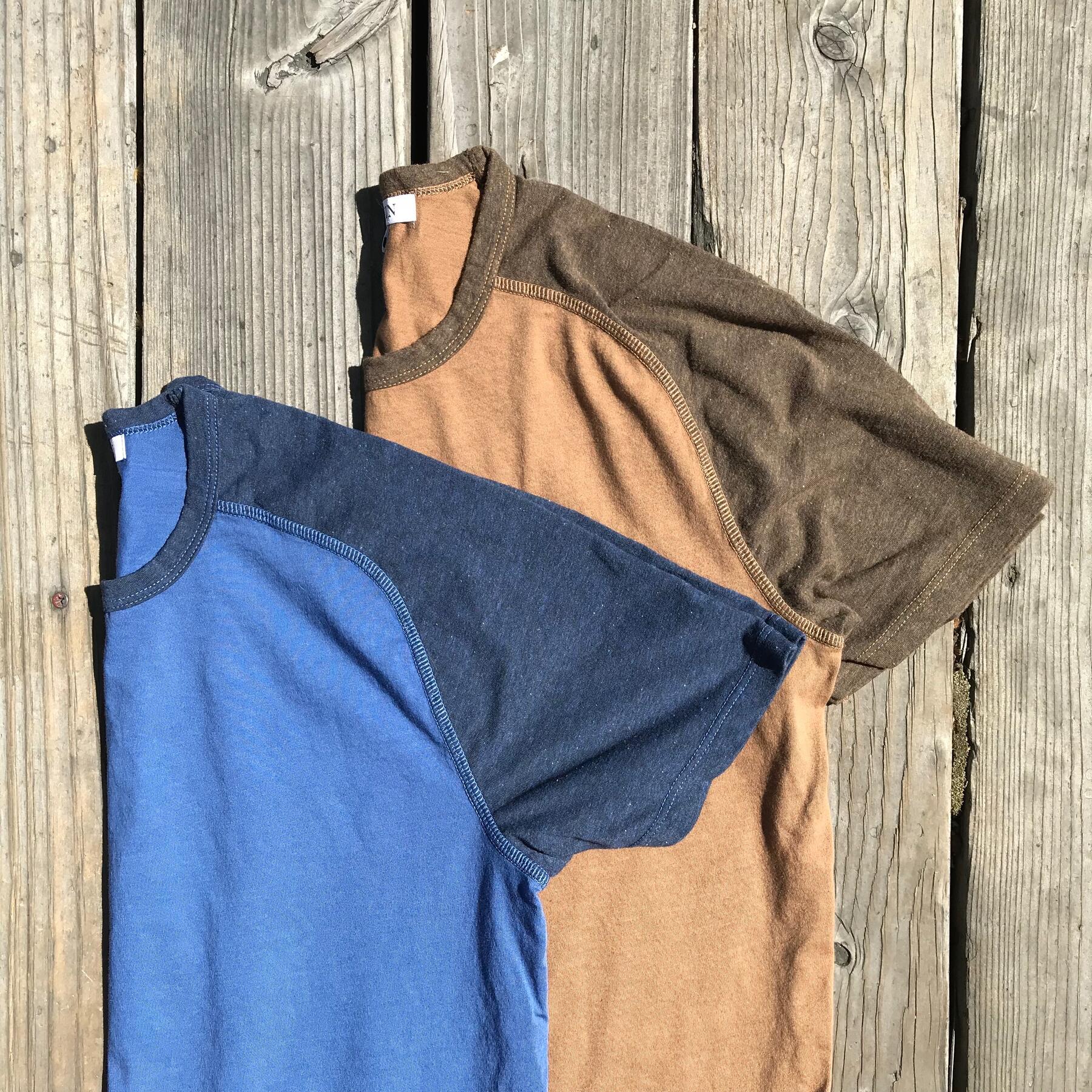 gustin raglan t-shirt 2pk (tierra, faded blue)