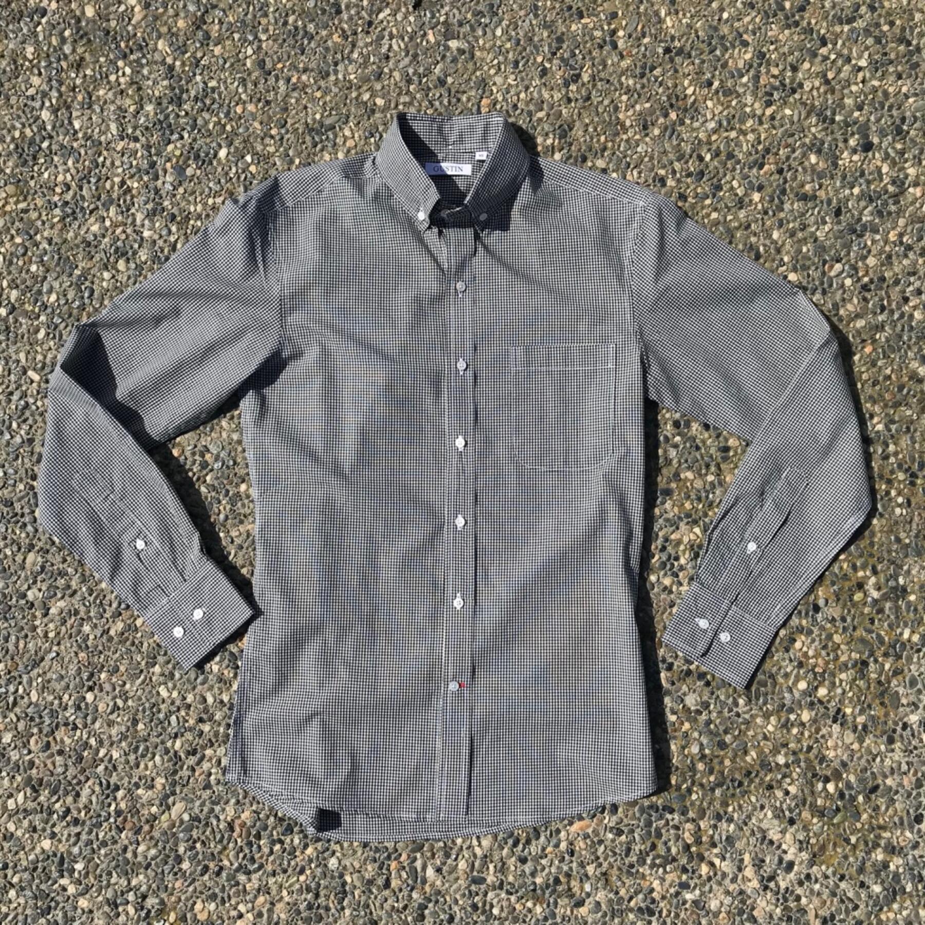 gustin black cream baby gingham