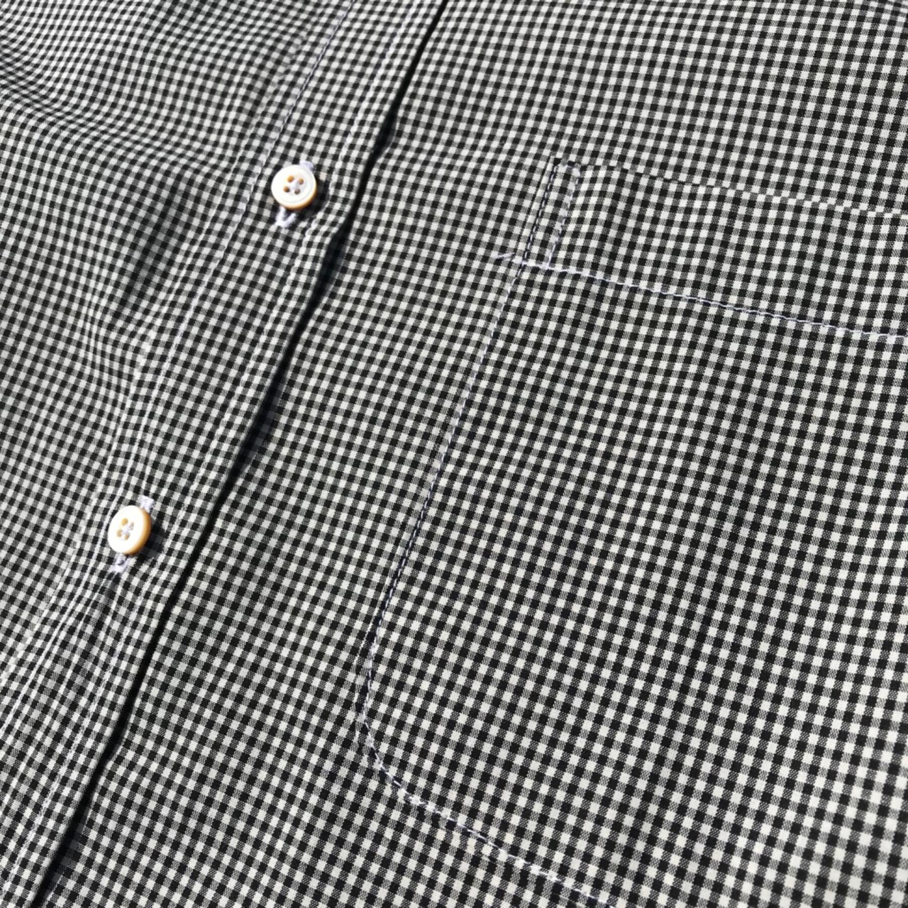 gustin black cream baby gingham
