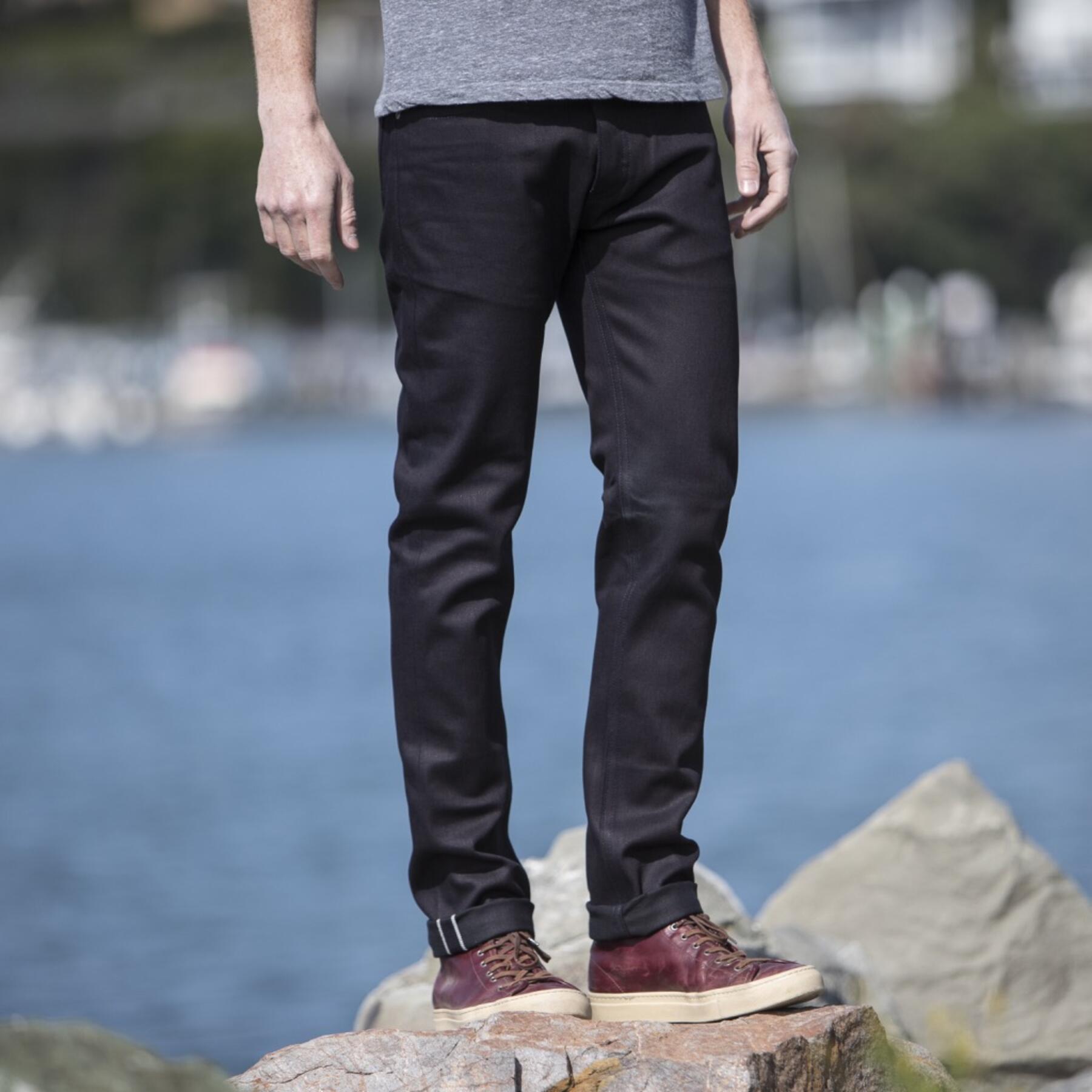 gustin #385 double indigo stretch