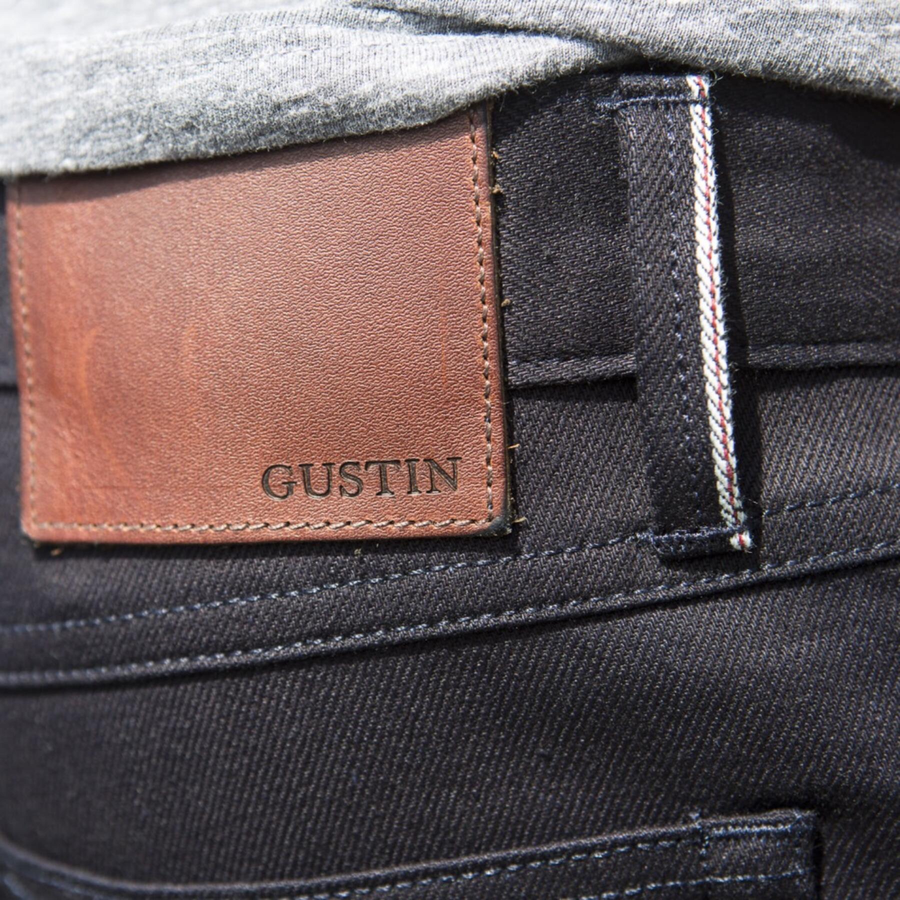 gustin #385 double indigo stretch