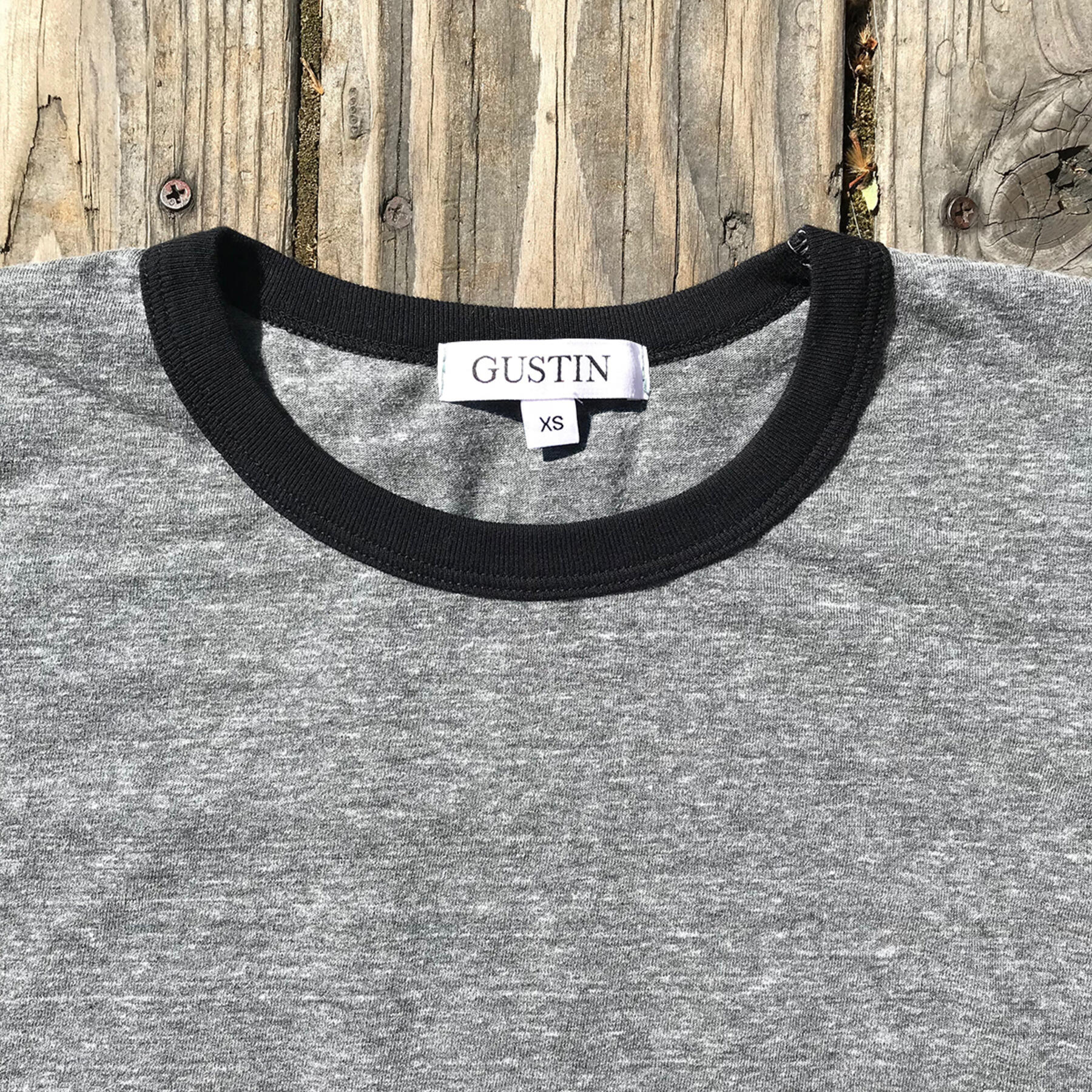 gustin ringer heather t-shirt 2pk - grey, navy