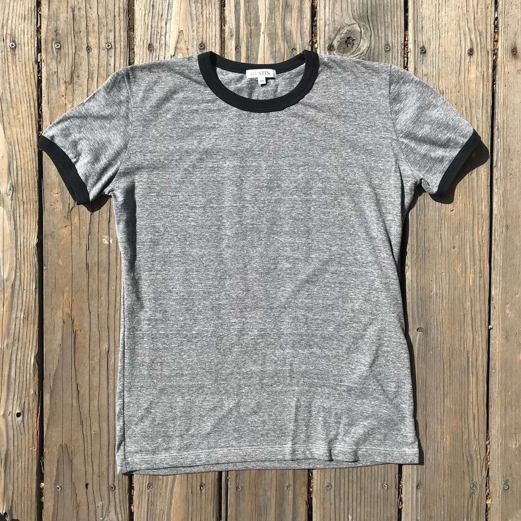 gustin ringer heather t-shirt 2pk - grey, navy