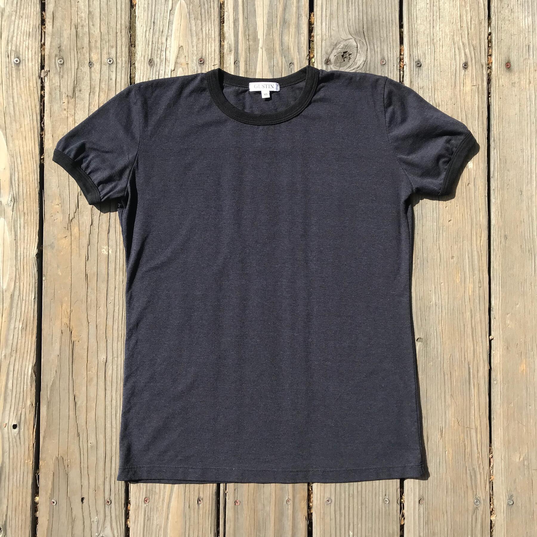 gustin ringer heather t-shirt 2pk - grey, navy