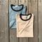 gustin ringer cotton t-shirt 2pk - taupe, slate