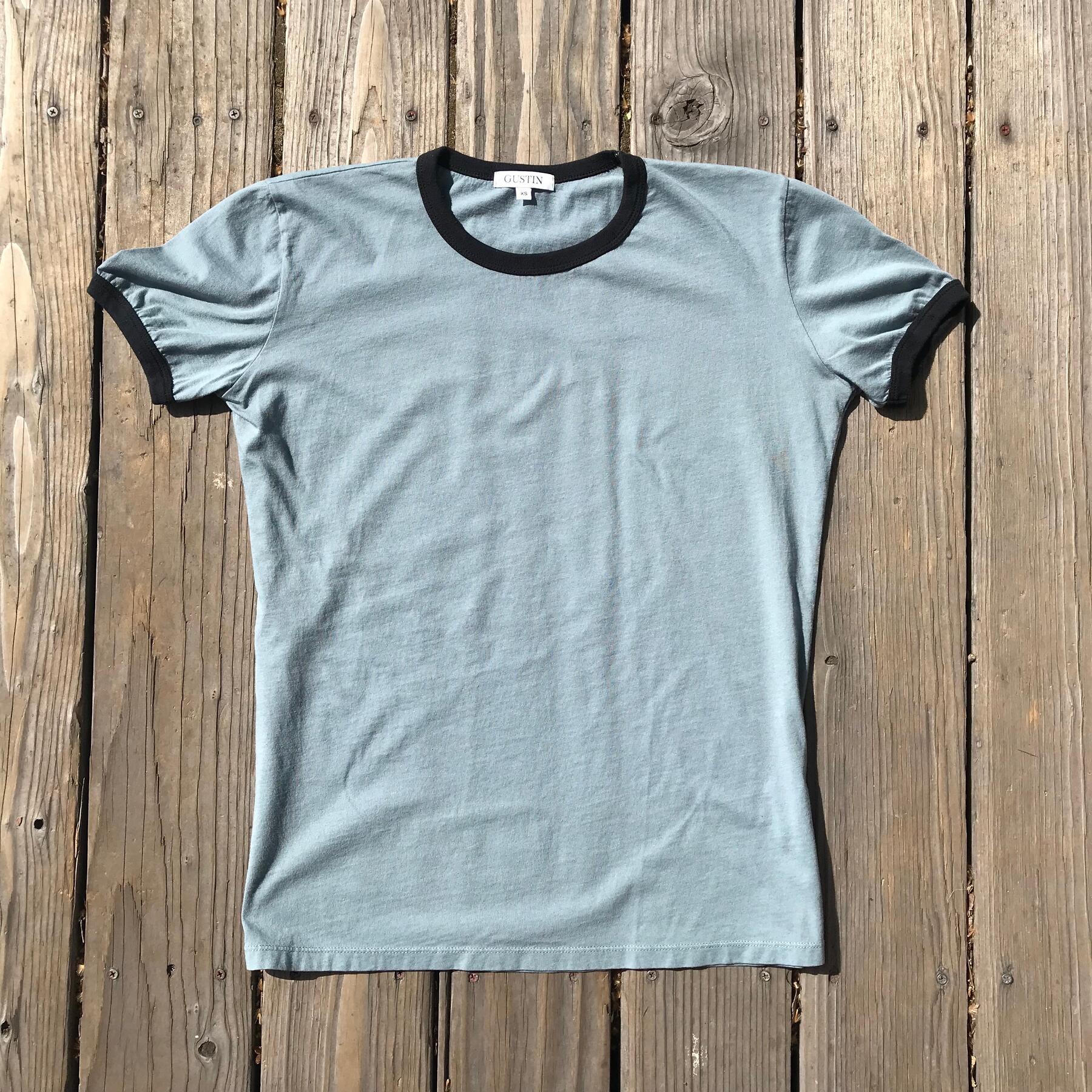 gustin ringer cotton t-shirt 2pk - taupe, slate