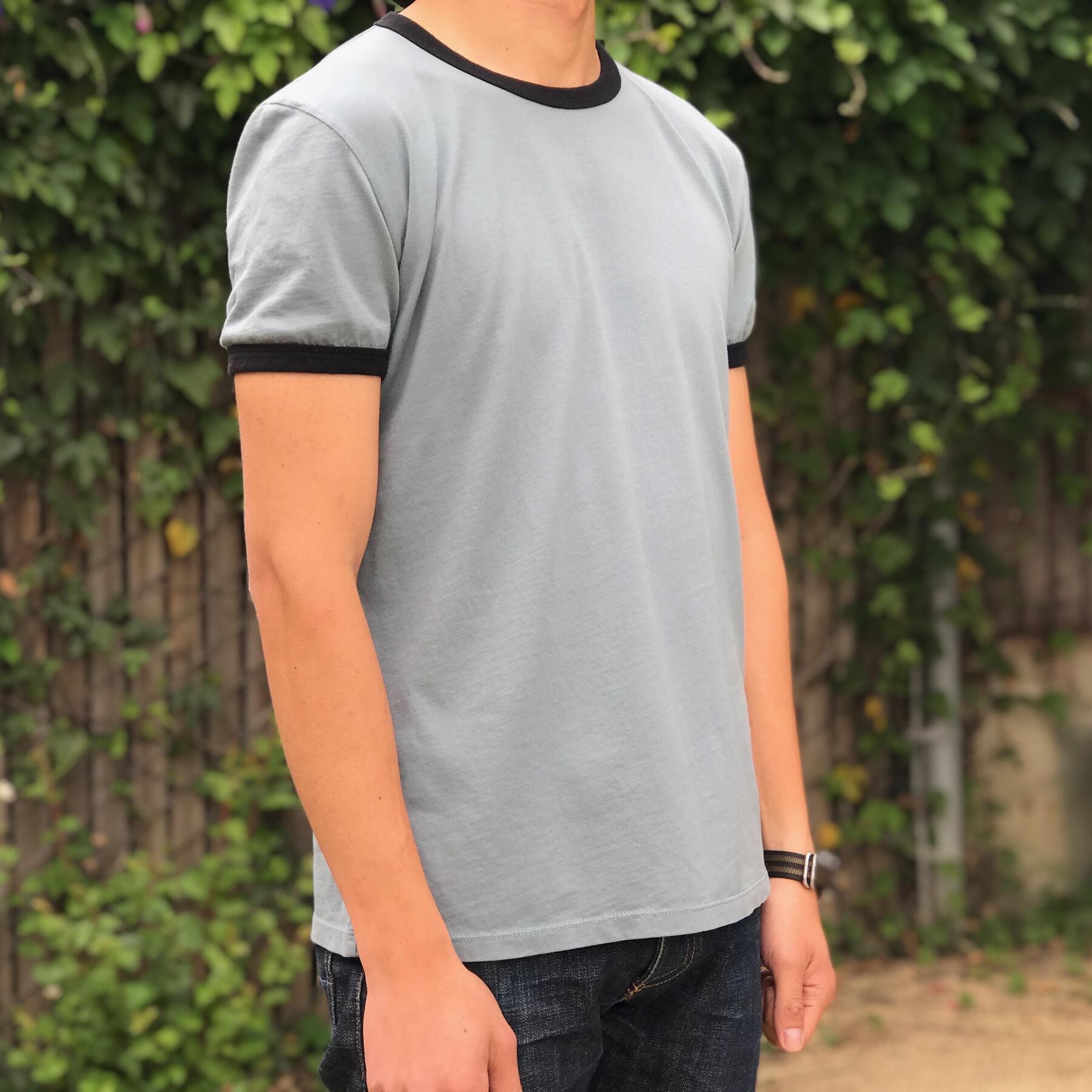 gustin ringer cotton t-shirt 4pk - navy, mint, taupe, slate