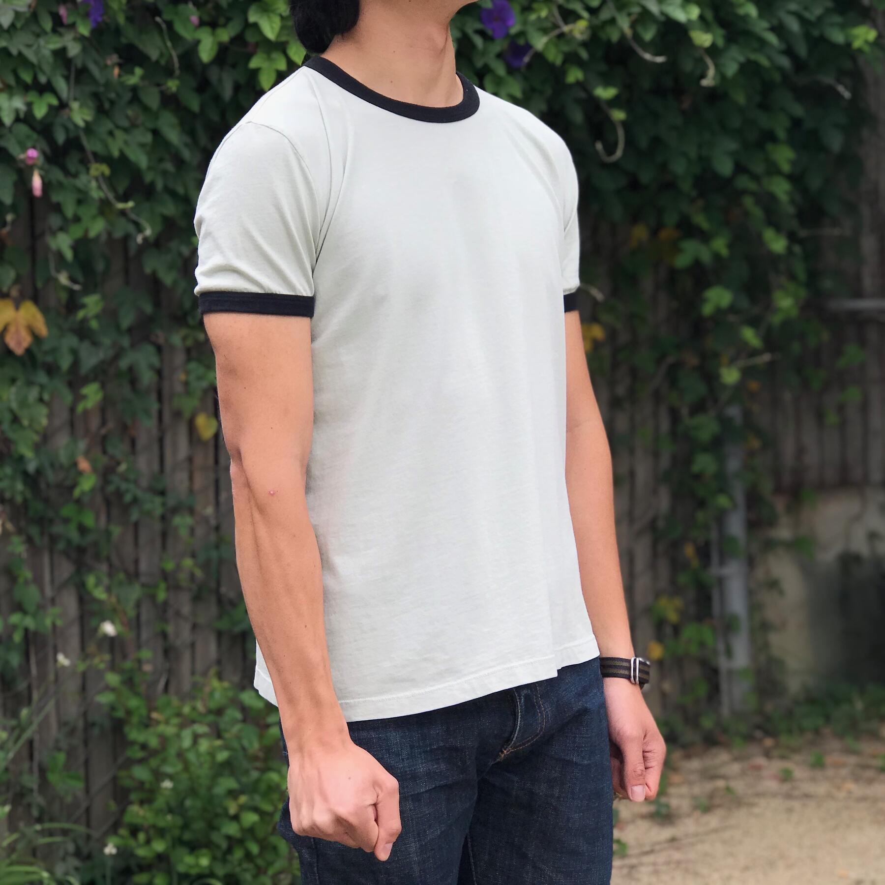 gustin ringer cotton t-shirt 4pk - navy, mint, taupe, slate