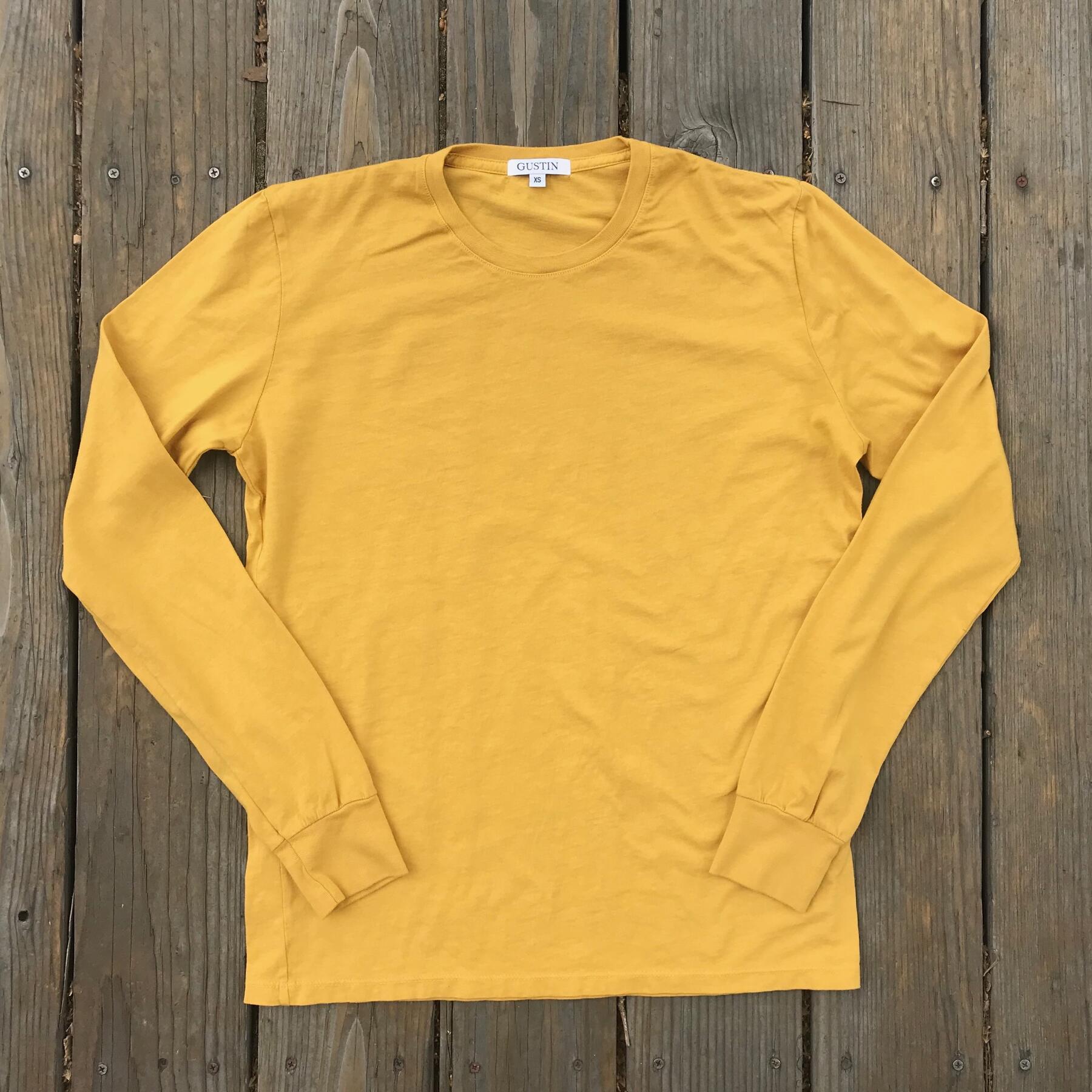 gustin usa long sleeve t-shirt 2pk - crimson, gold