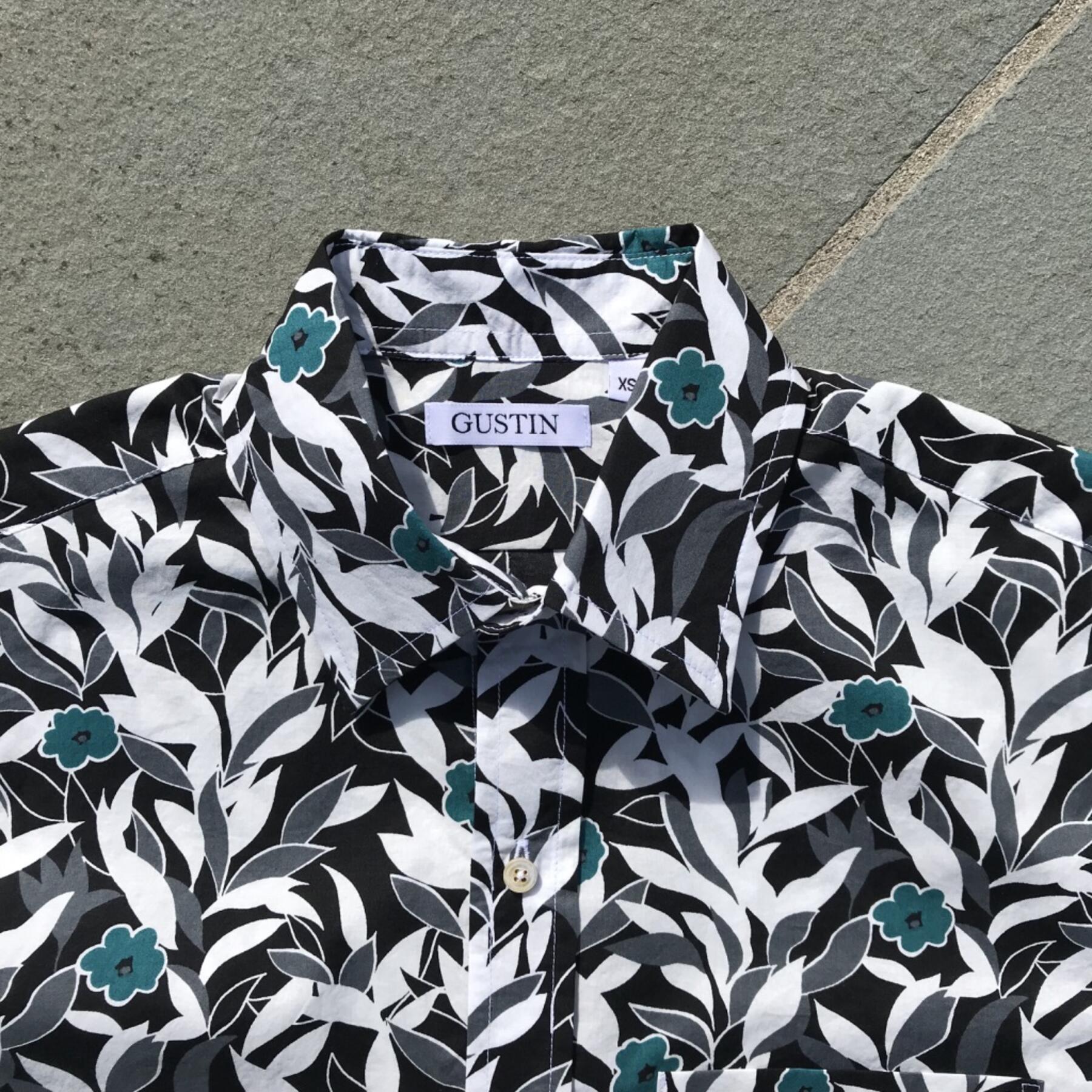 gustin #578 black floral