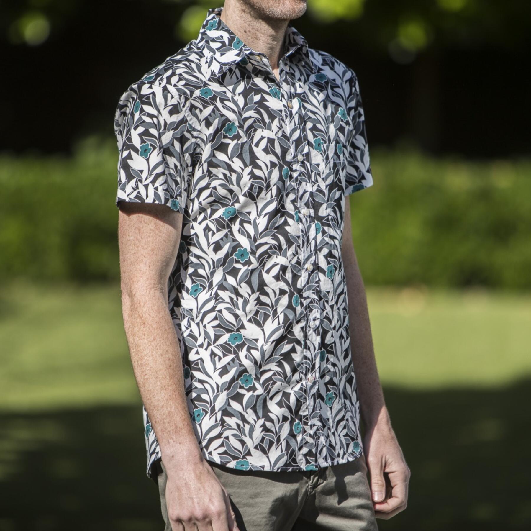 gustin #578 black floral