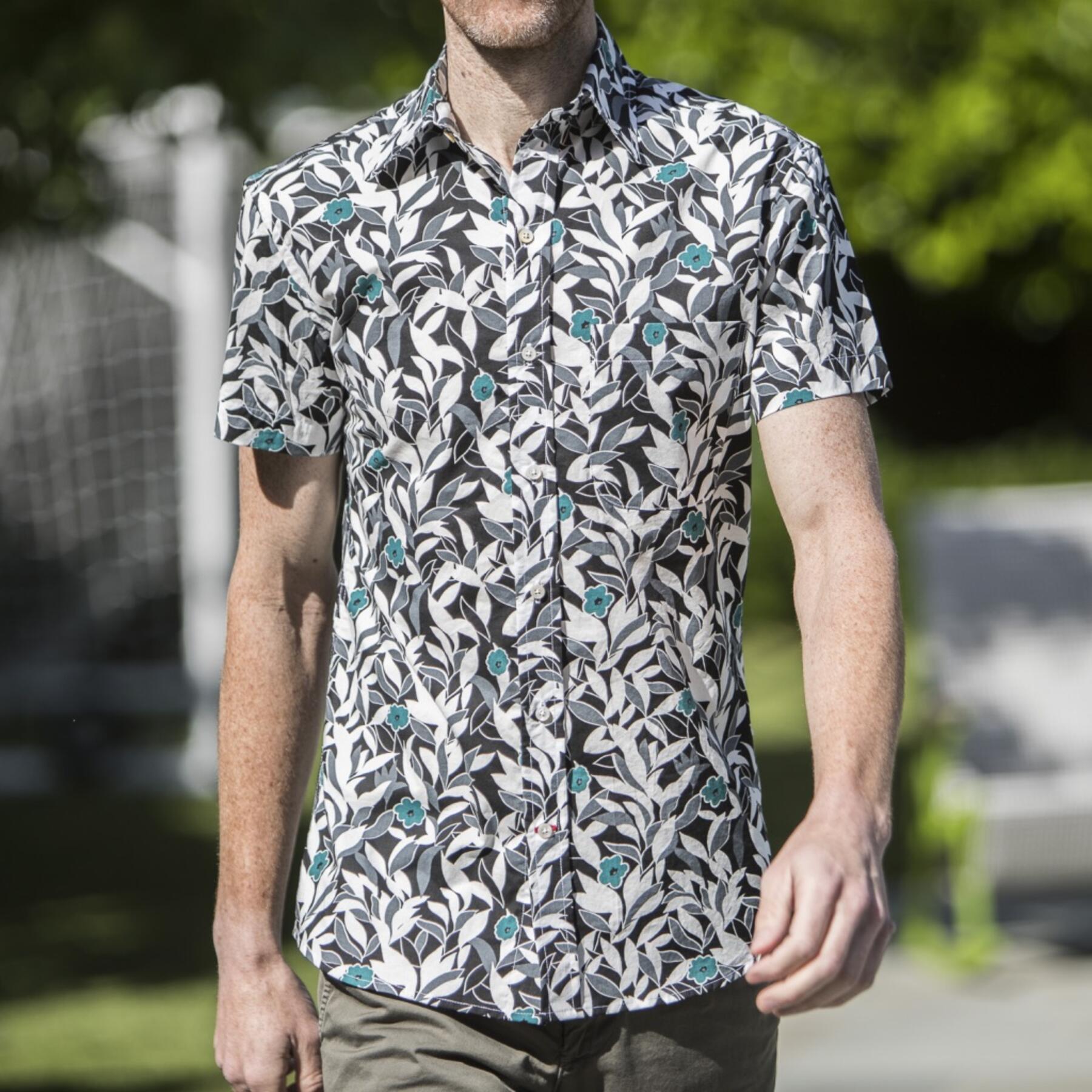 gustin #578 black floral