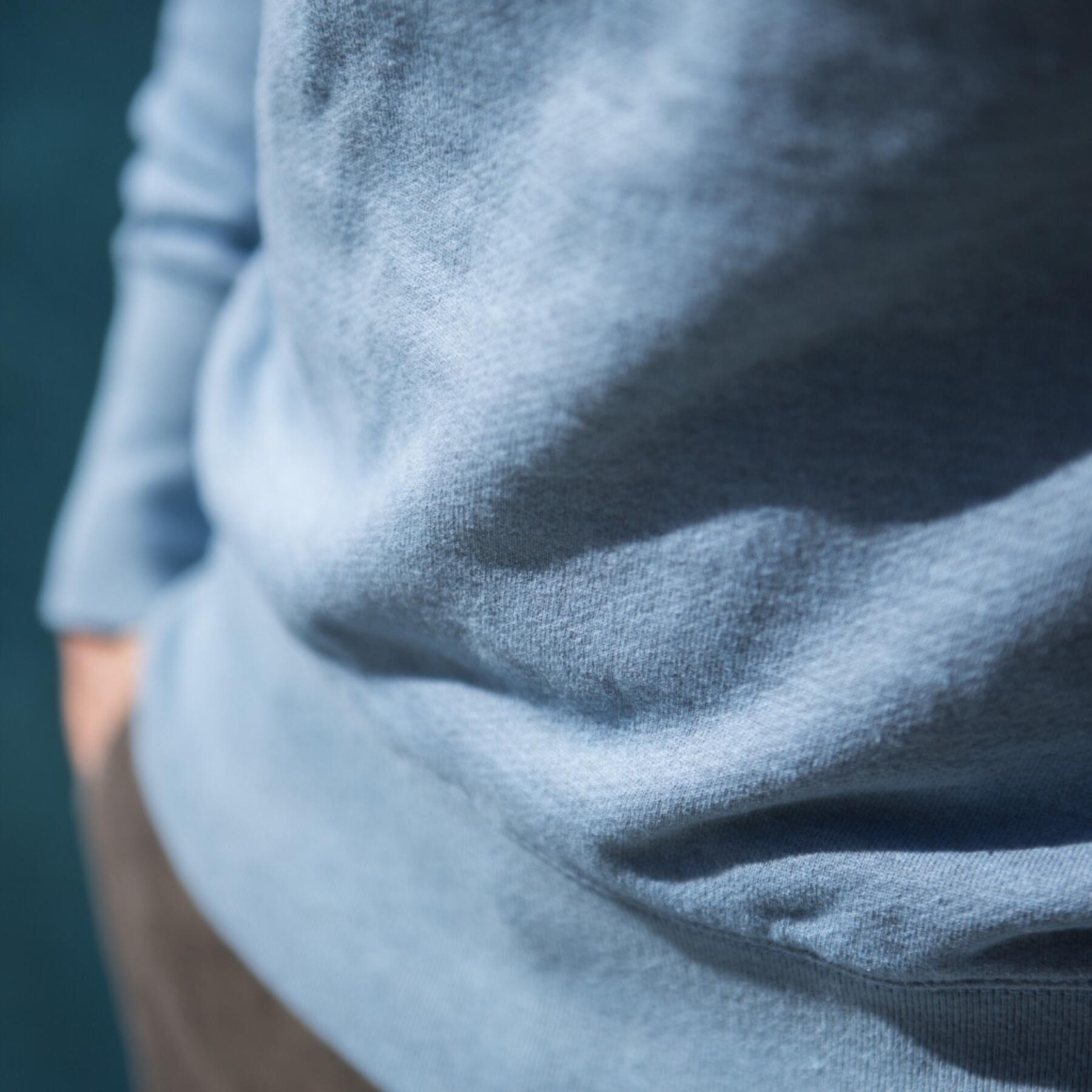 gustin sky blue sweatshirt